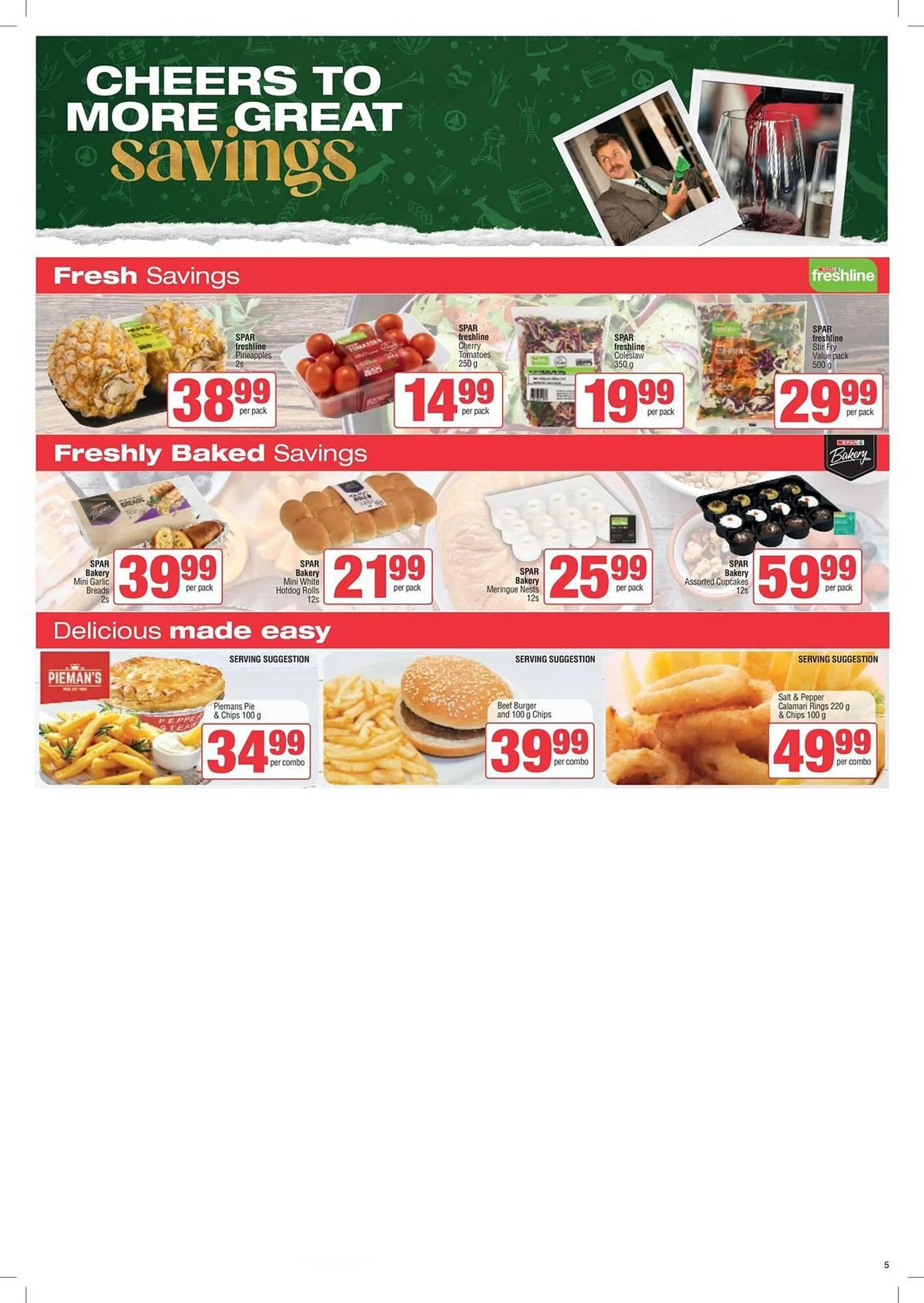 Spar catalogue from 6 November to 19 November 2024 - Catalogue Page 5