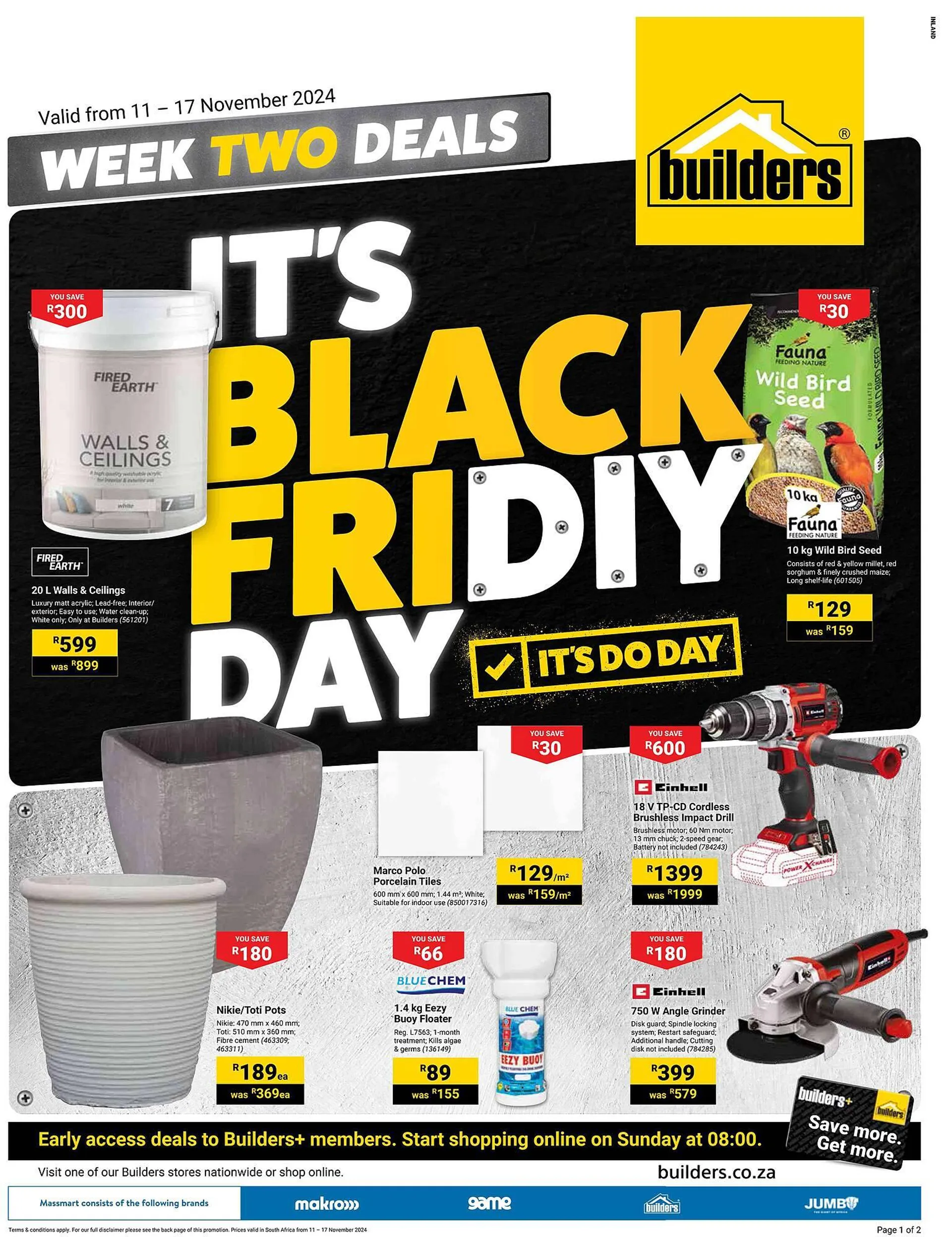 Builders Warehouse catalogue - 1