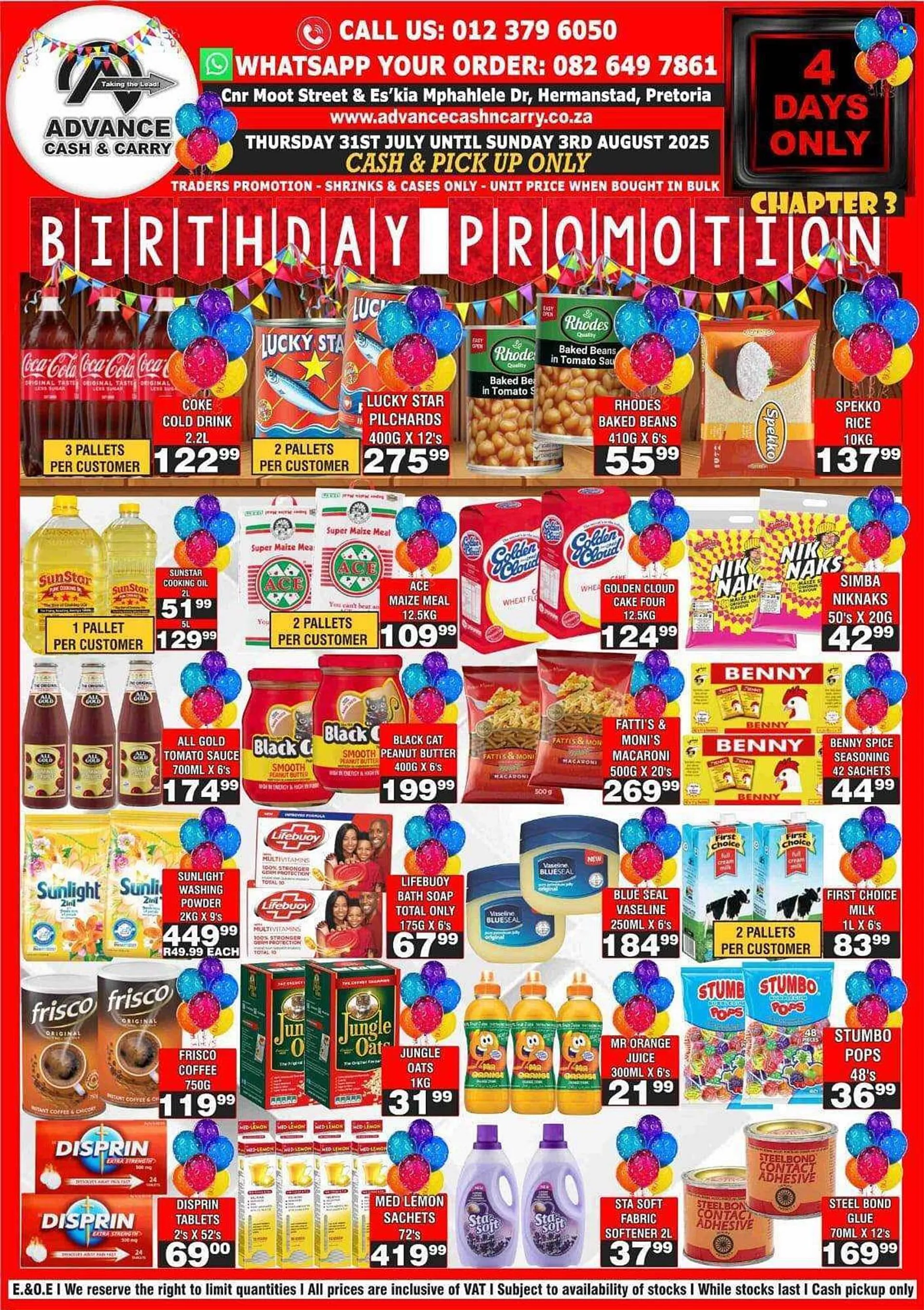Advance Cash n Carry catalogue - 1