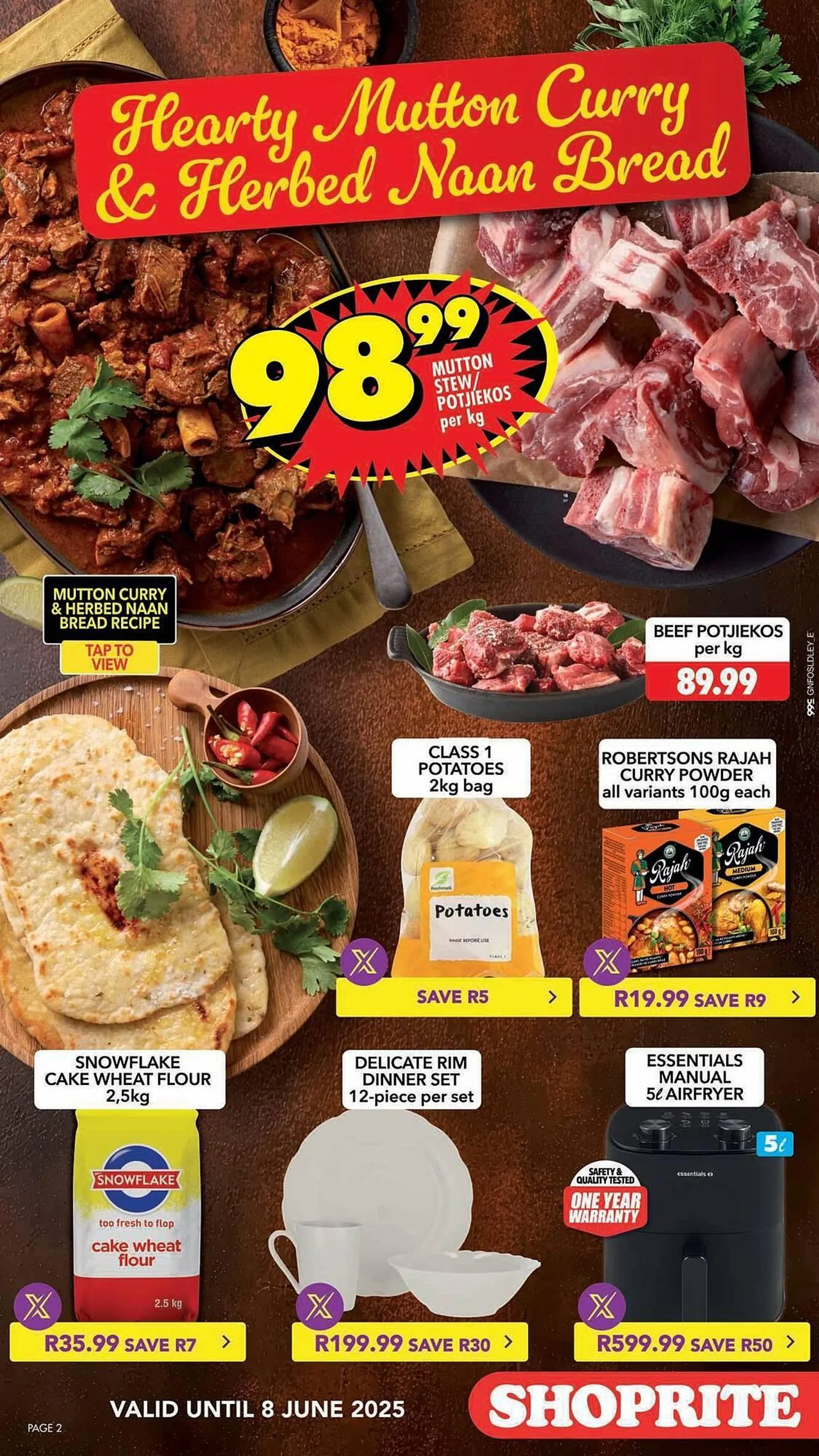 Shoprite catalogue from 4 June to 8 June 2025 - Catalogue Page 1