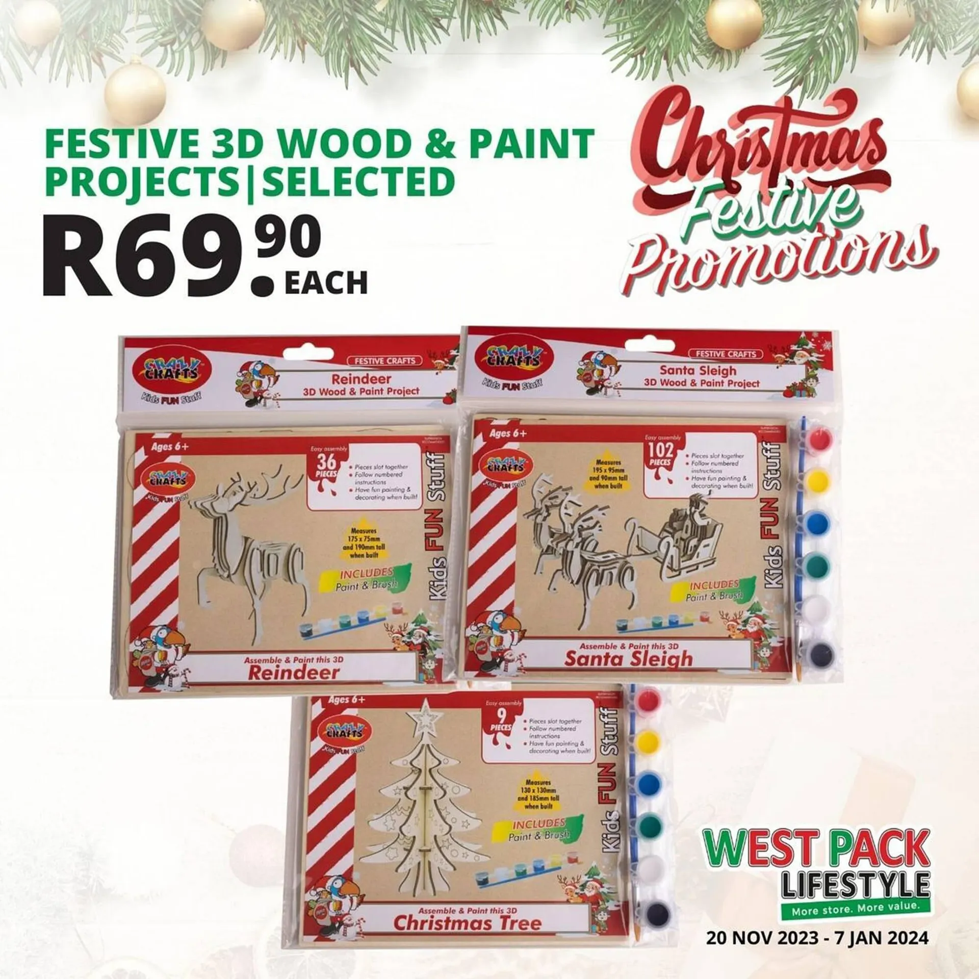 West Pack Lifestyle catalogue from 20 November to 7 January 2024 - Catalogue Page 3