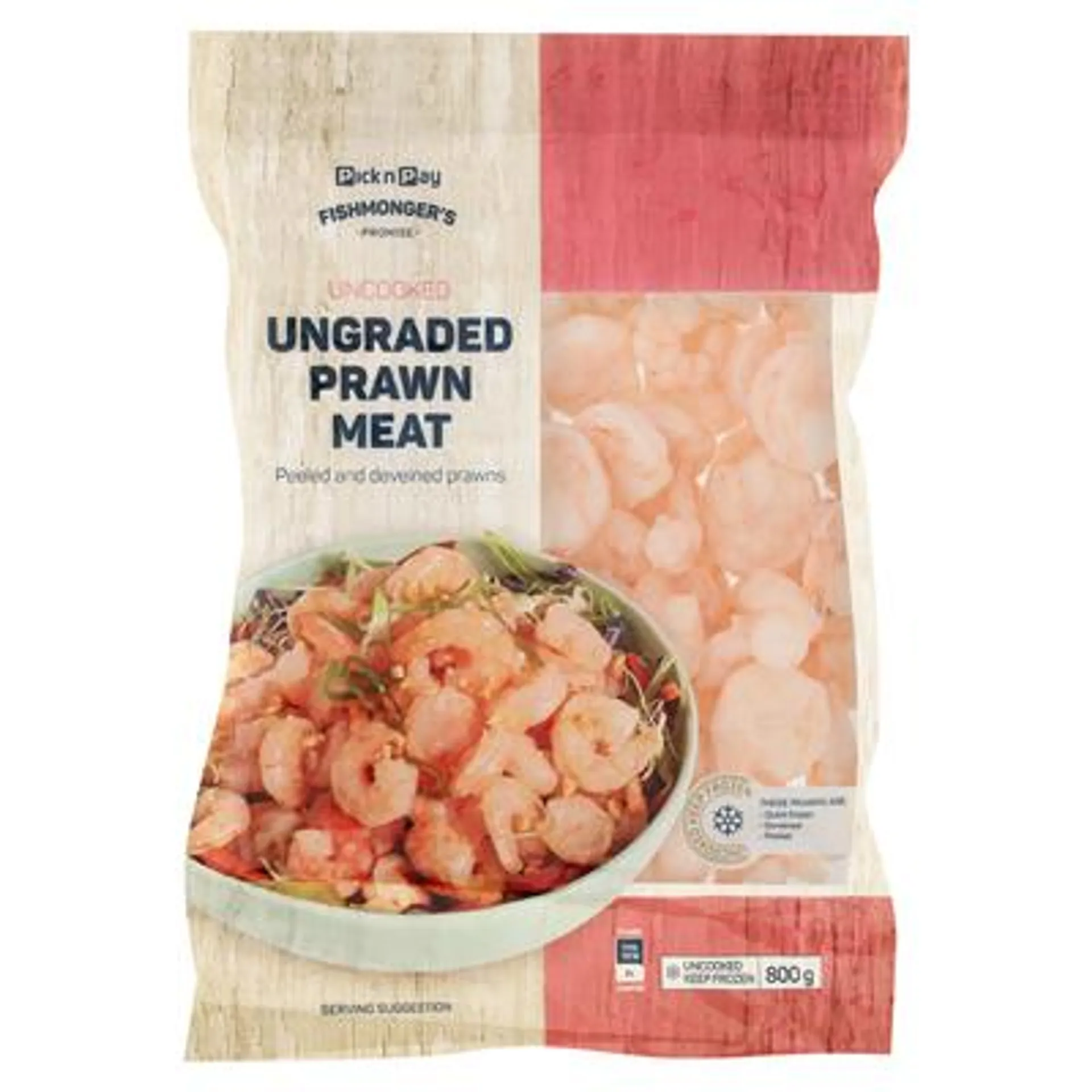 PnP Fishmonger's Catering Prawn Meat 800g