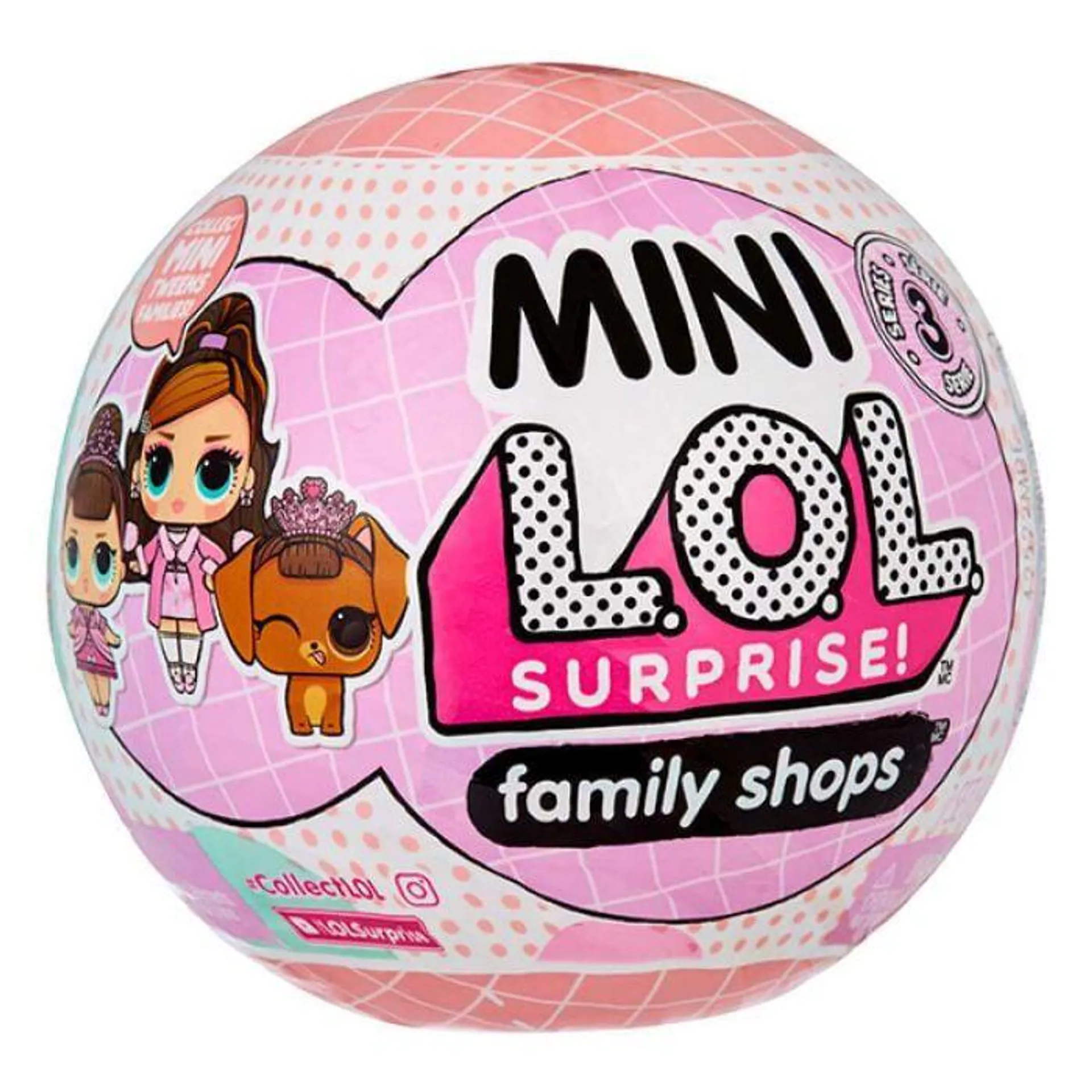 Lol Surprise Mini Tween Family Assorted Series 3