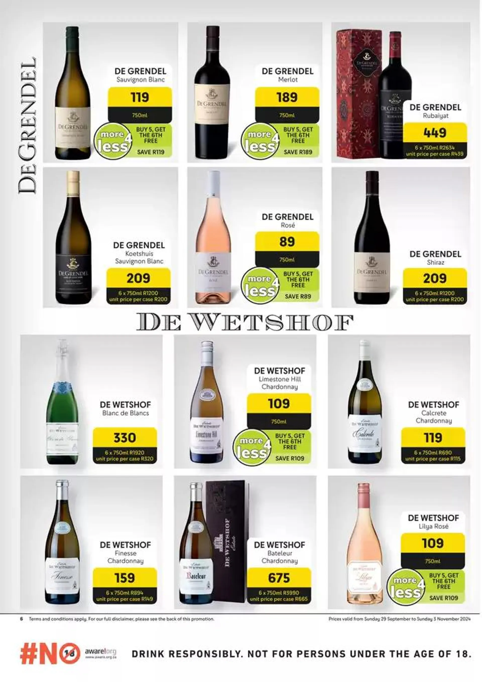 Makro Liquor : Wine from 30 September to 3 November 2024 - Catalogue Page 6