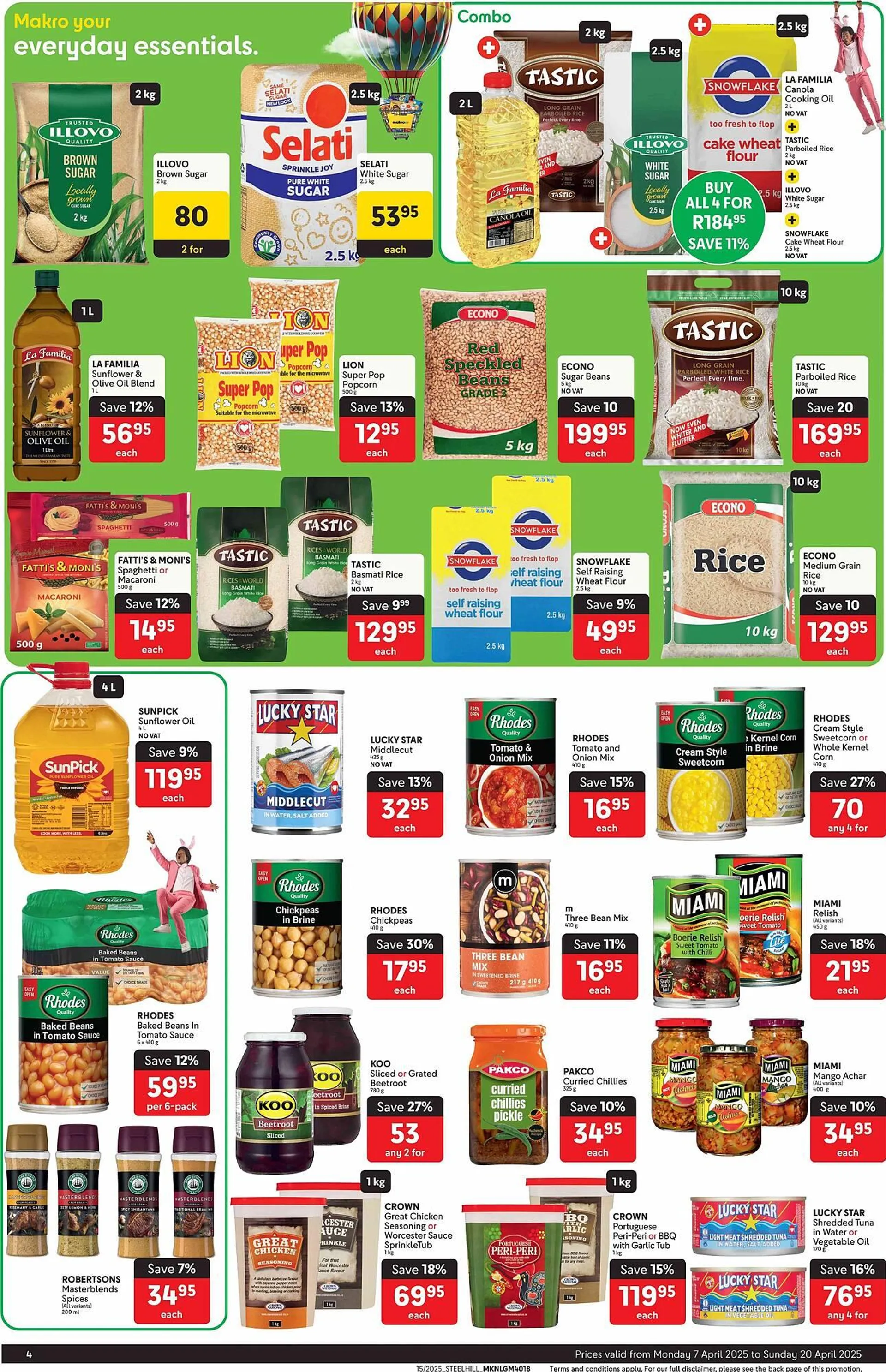 Makro catalogue from 7 April to 20 April 2025 - Catalogue Page 1