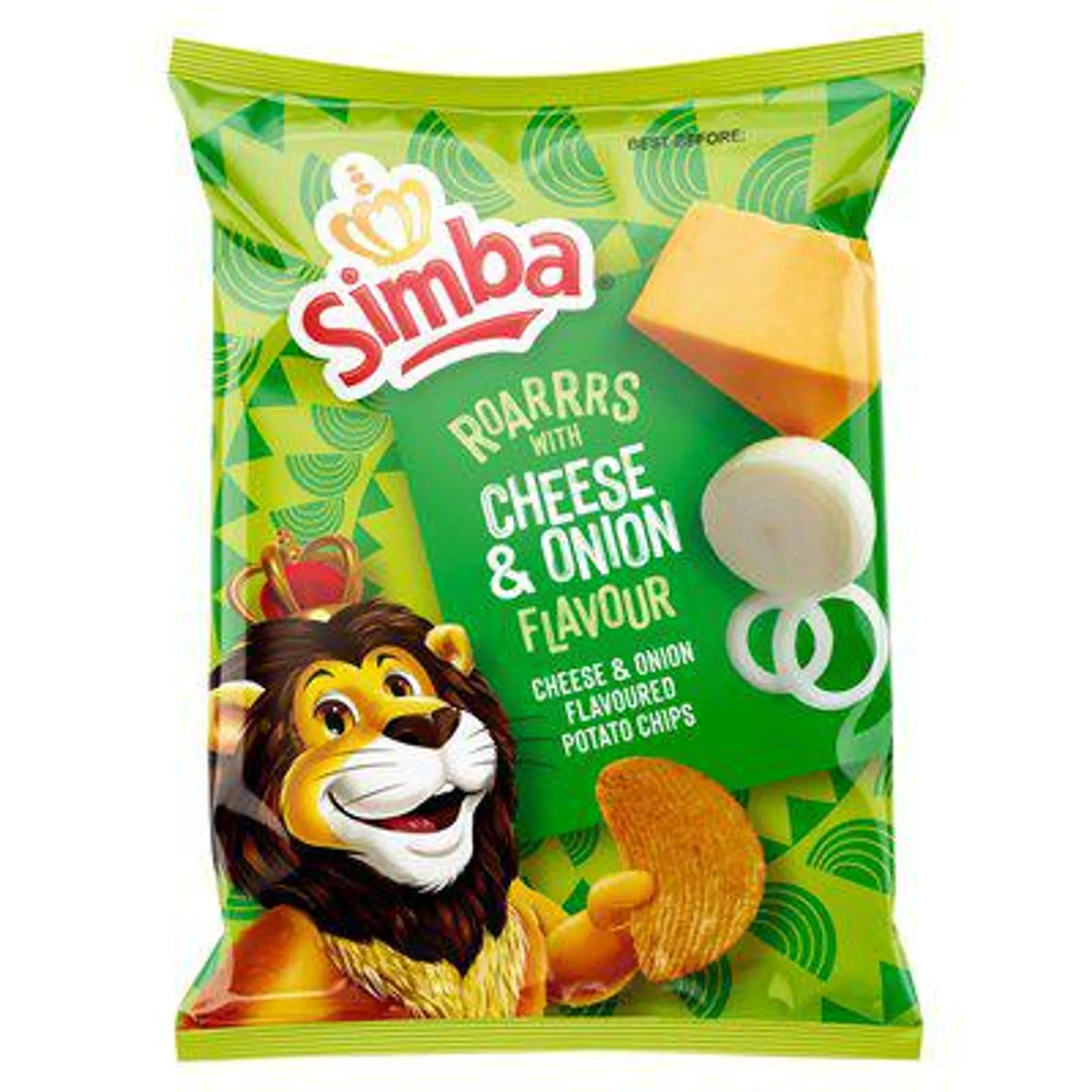 Simba Potato Chips Cheese & Onion 120g