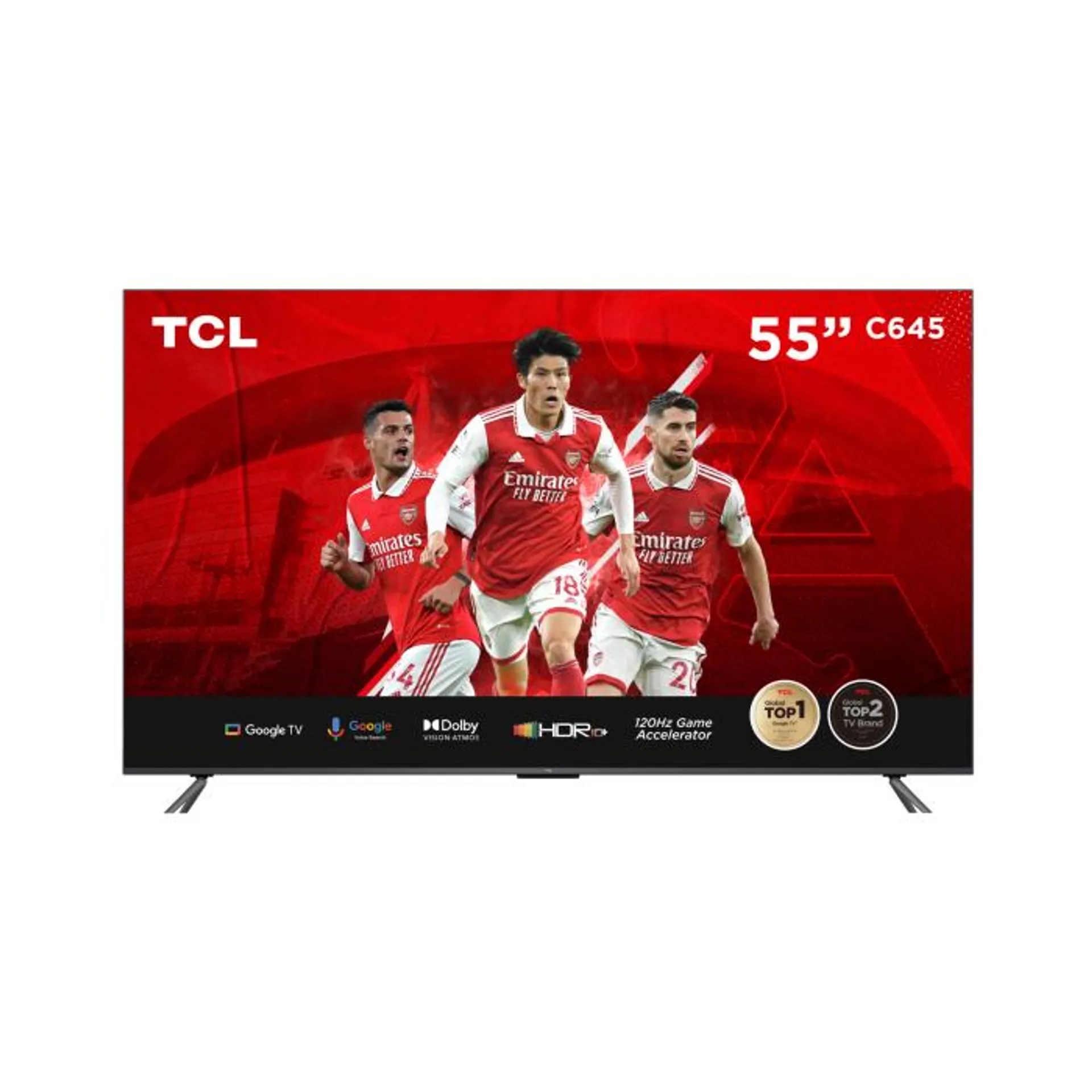 TCL 55-Inch QLED Google TV-55C645