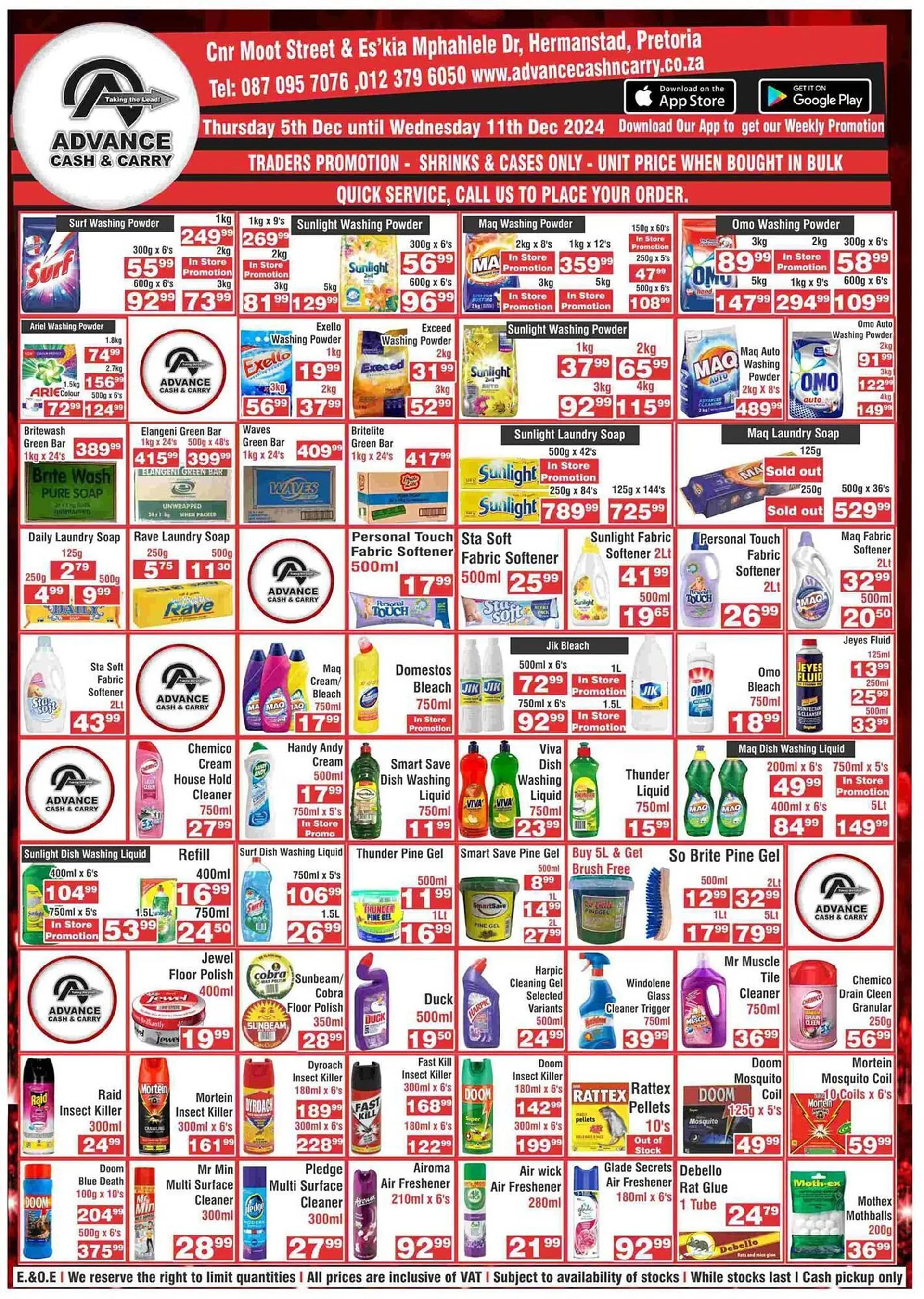 Advance Cash n Carry catalogue from 6 December to 11 December 2024 - Catalogue Page 10