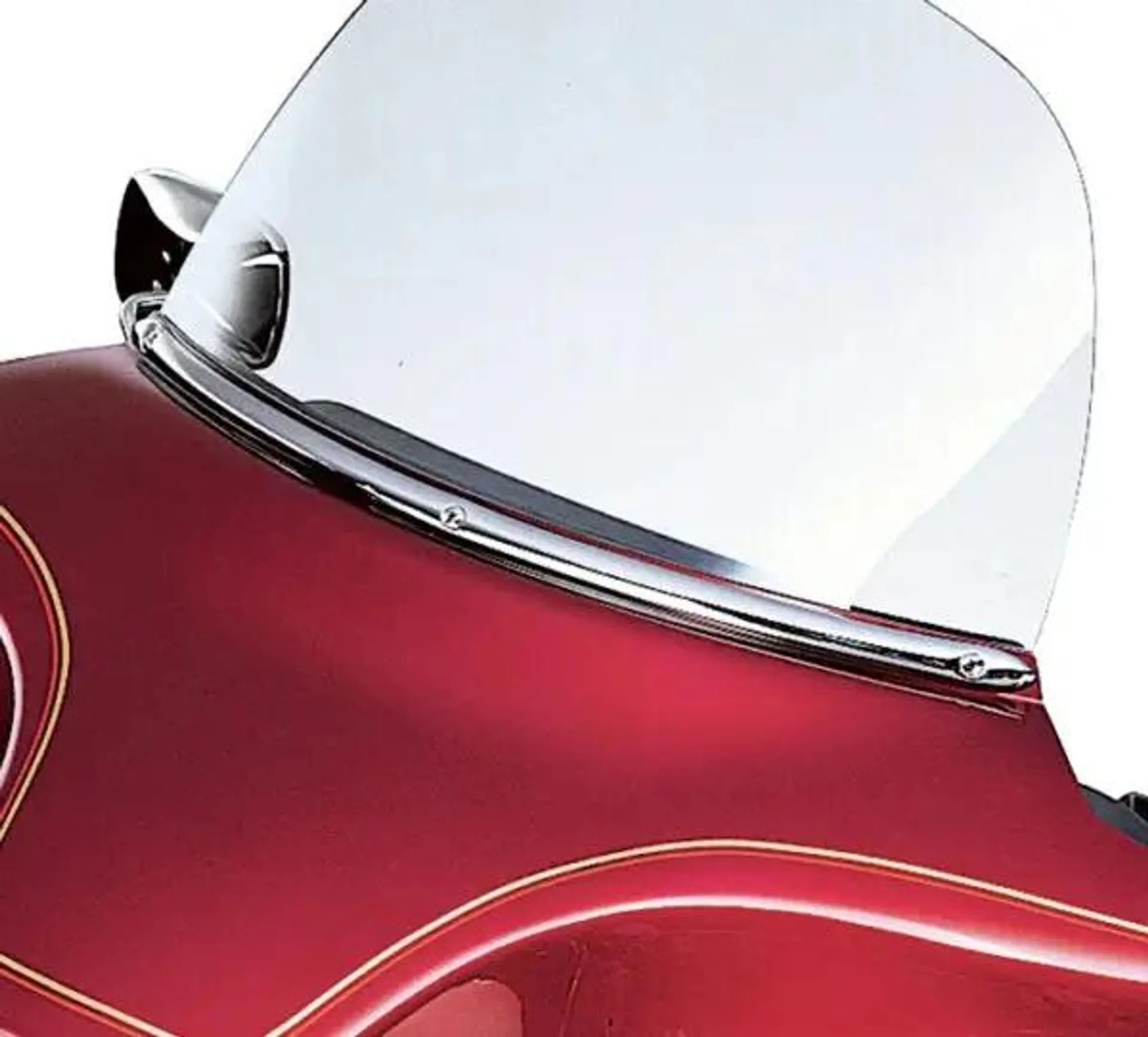 Chrome Windshield Trim