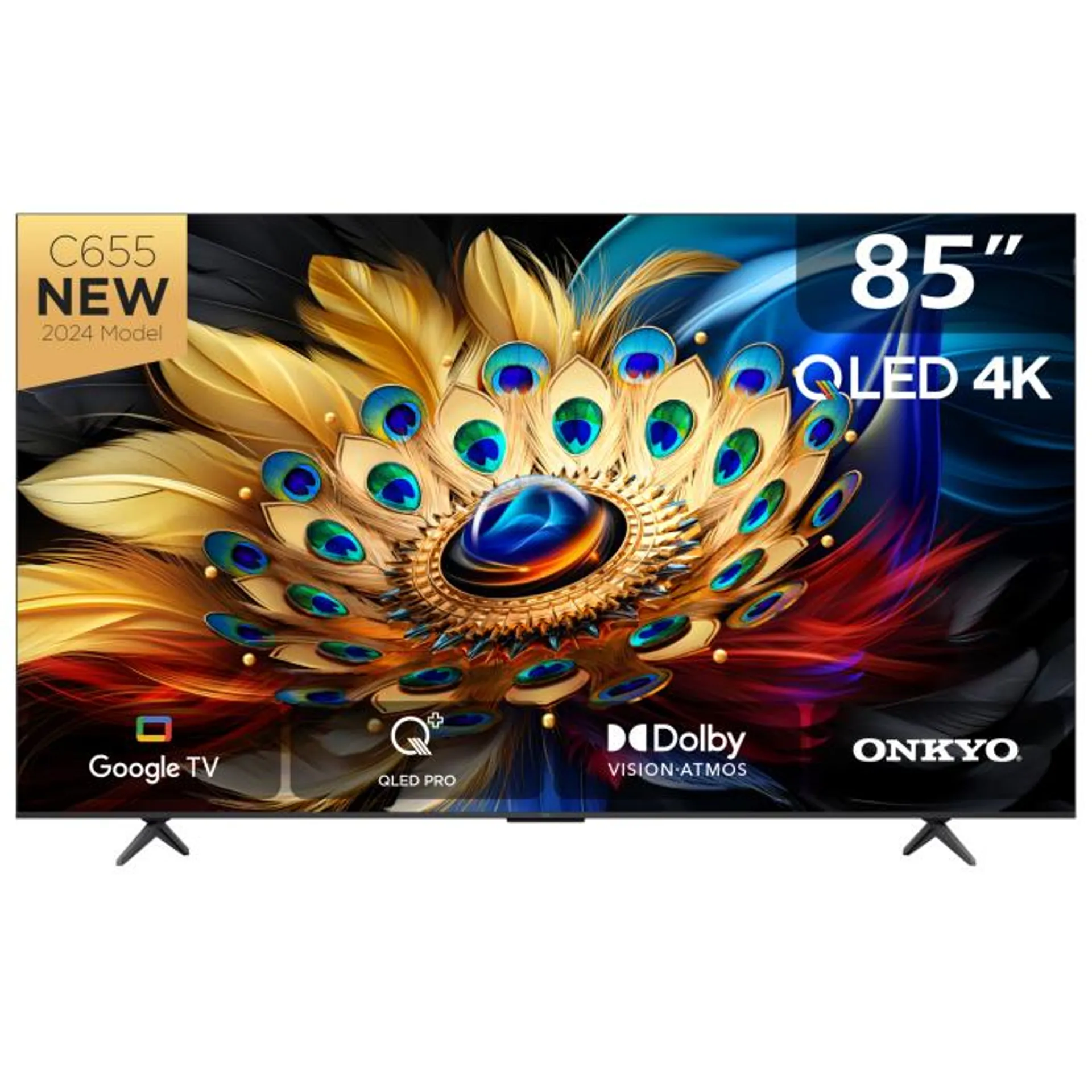 TCL 85-Inch QLED Google TV-85C655