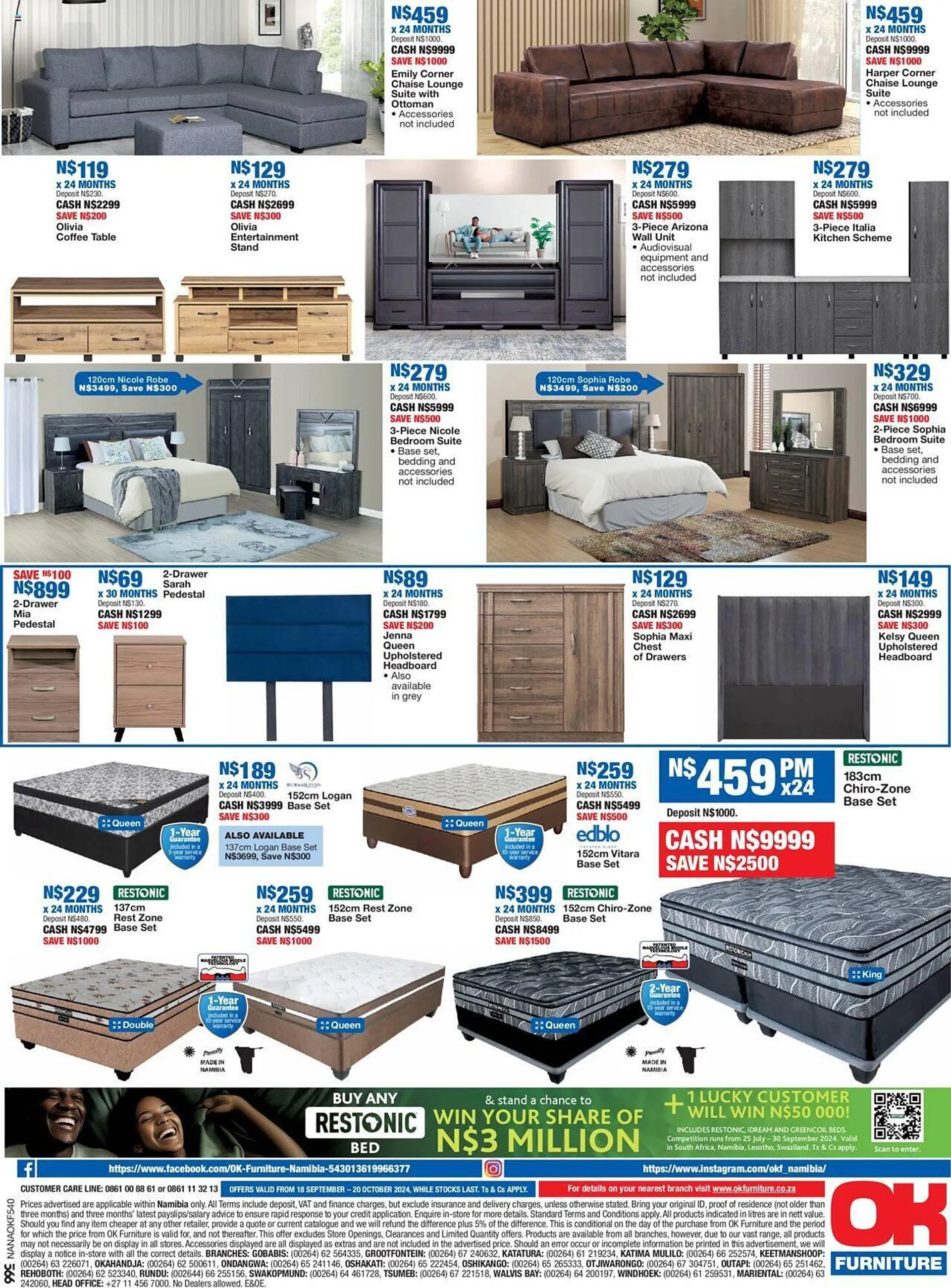 OK Furniture catalogue from 18 September to 20 October 2024 - Catalogue Page 4