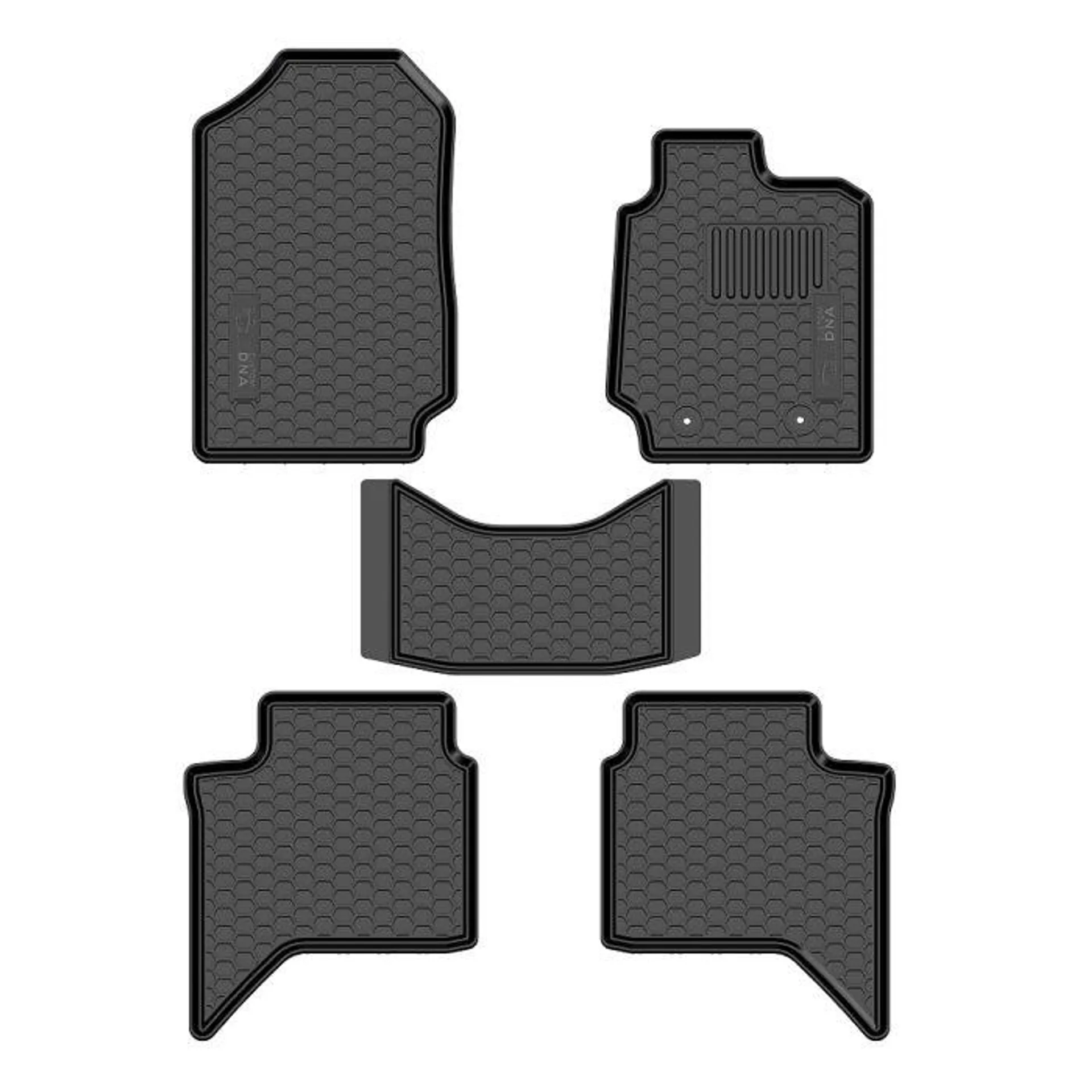 Custom DNA Floor Mat Set Mazda BT-50 Double Cab Models from 2014-