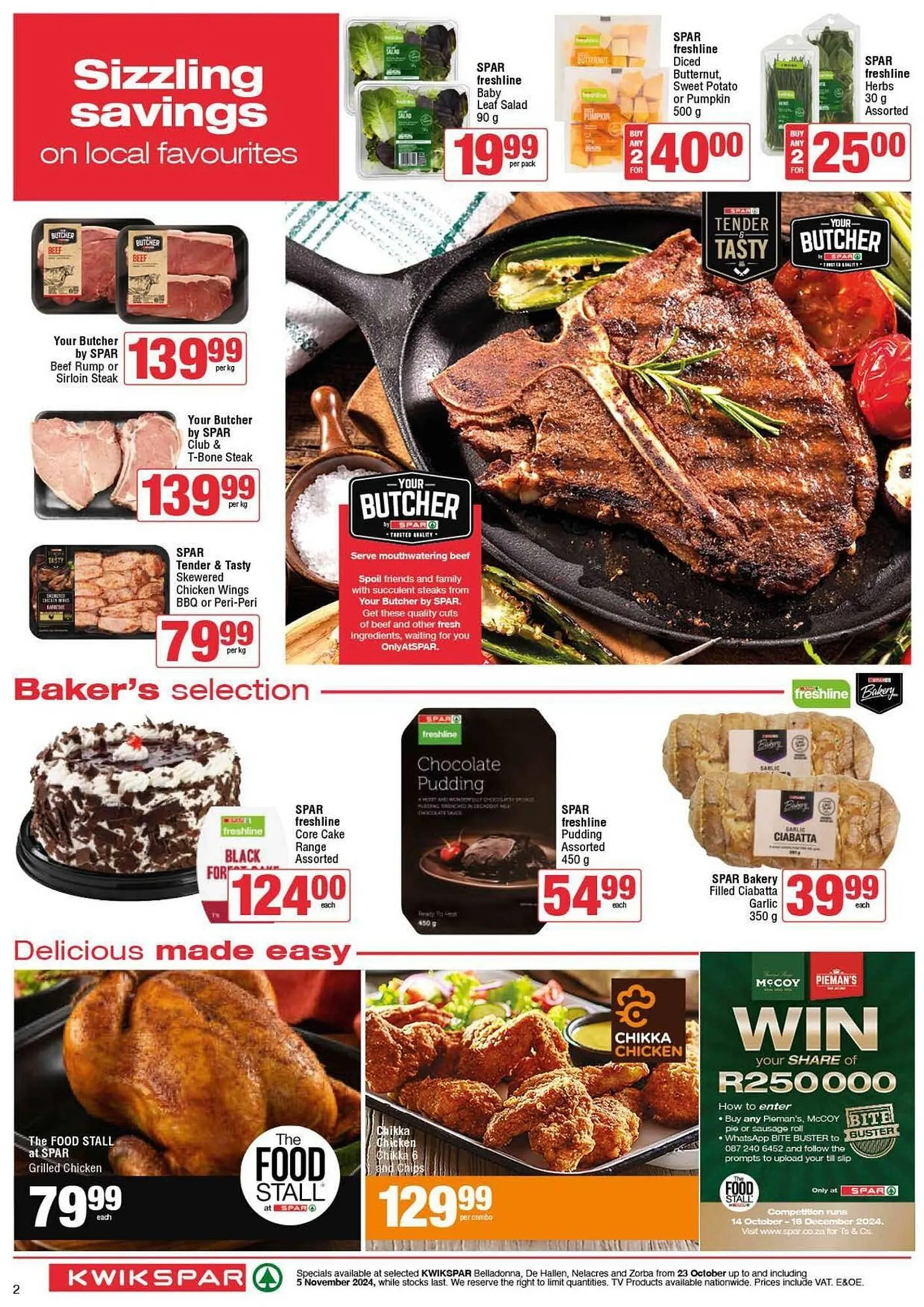 KwikSpar catalogue from 23 October to 5 November 2024 - Catalogue Page 2