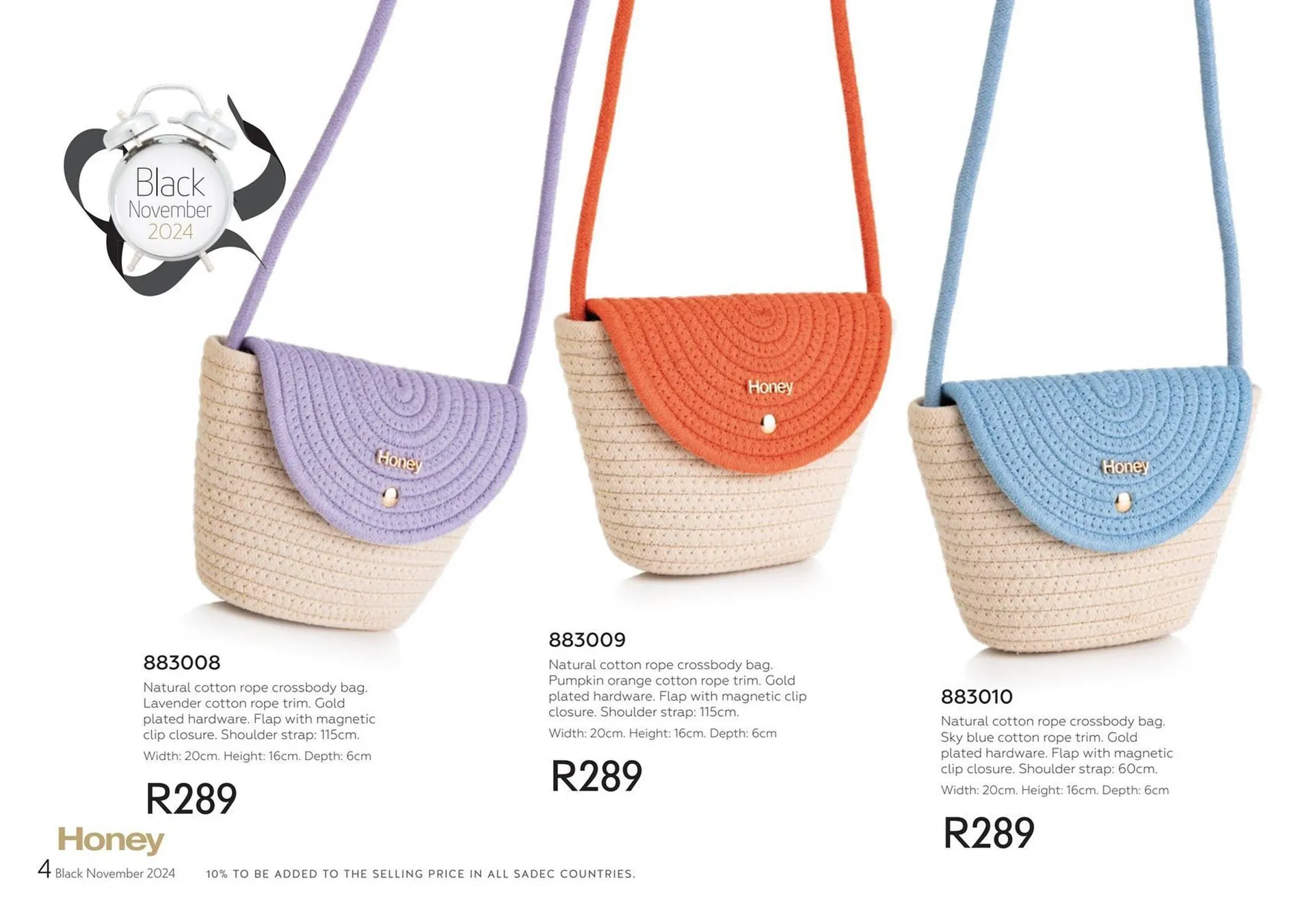 Honey Fashion Accessories catalogue from 25 November to 30 November 2024 - Catalogue Page 11