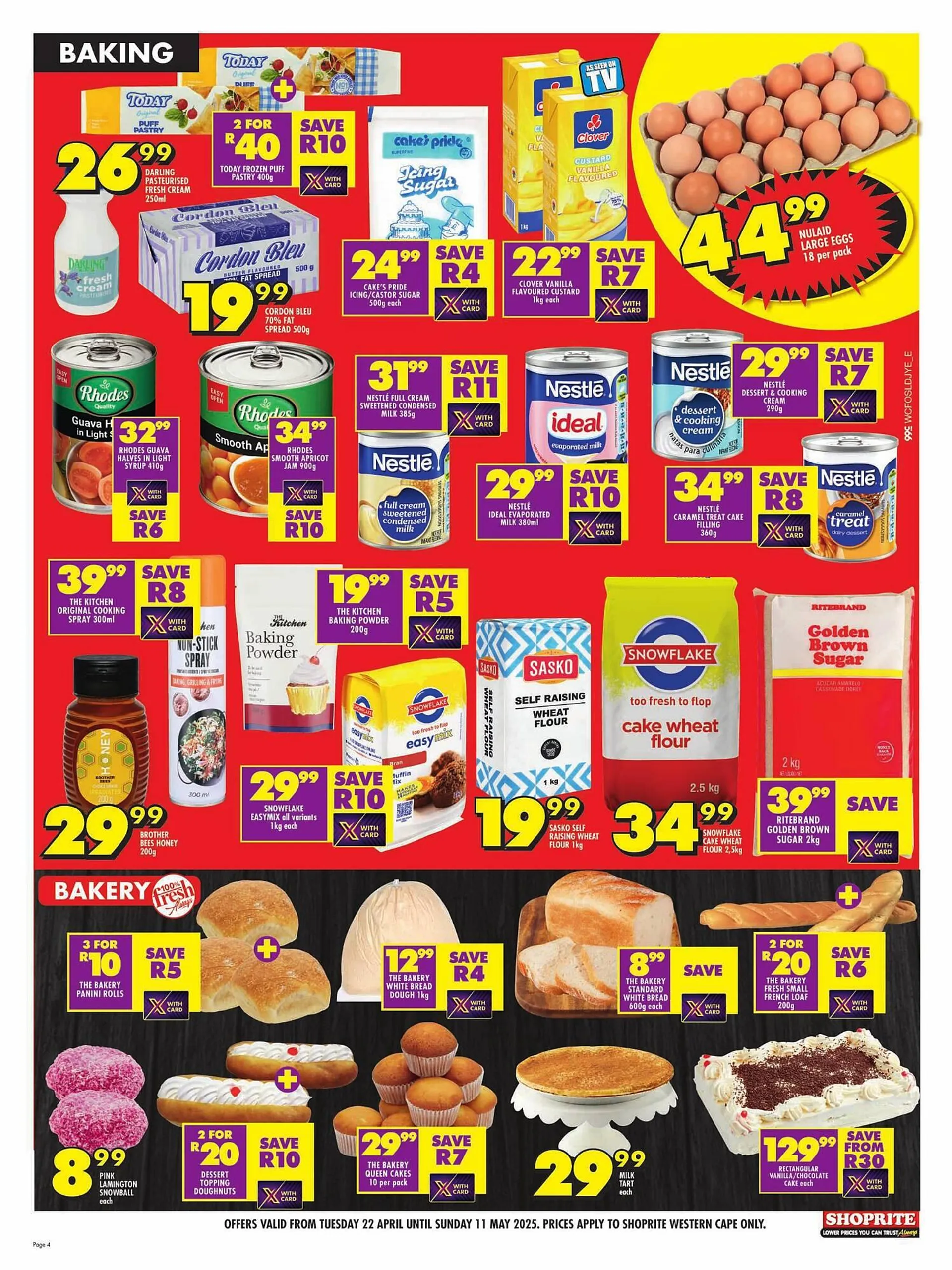 Shoprite catalogue from 22 April to 11 May 2025 - Catalogue Page 1