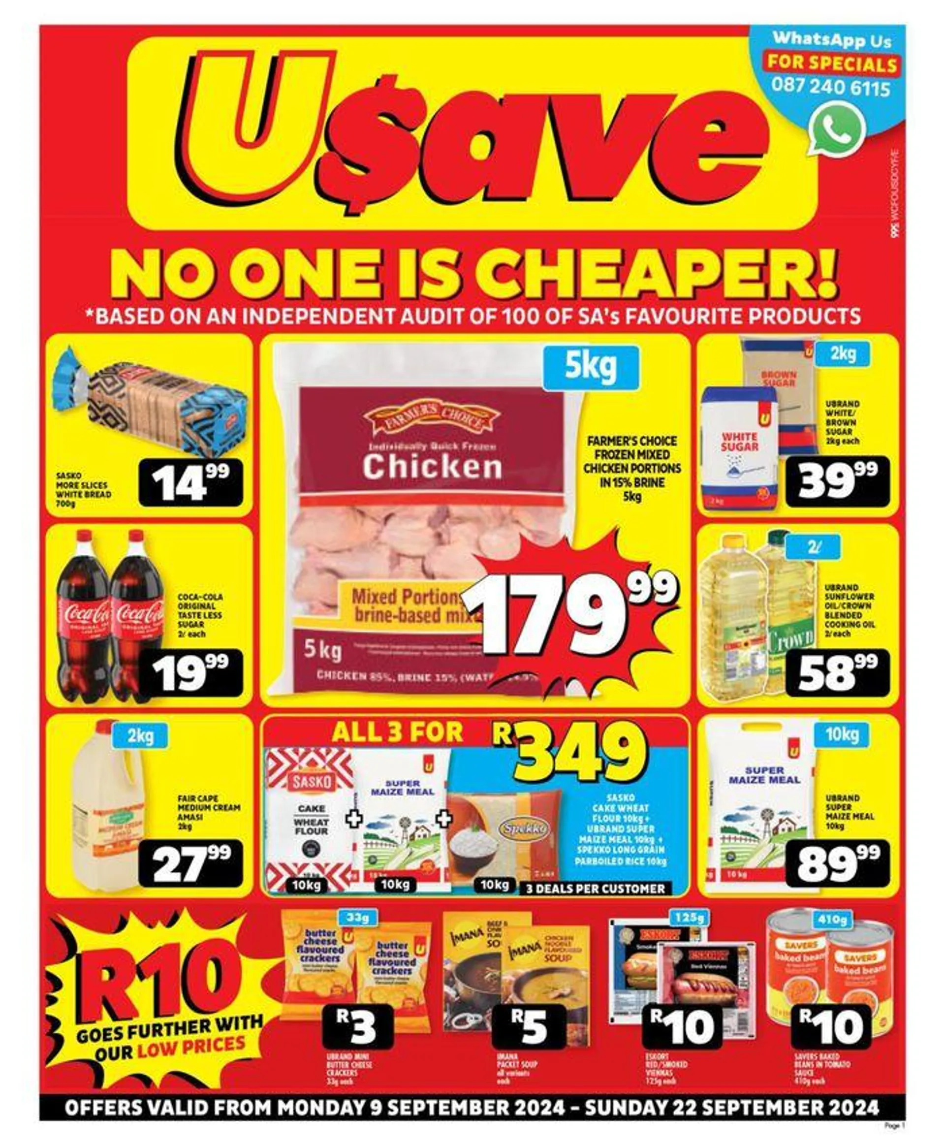 Usave weekly specials - 1