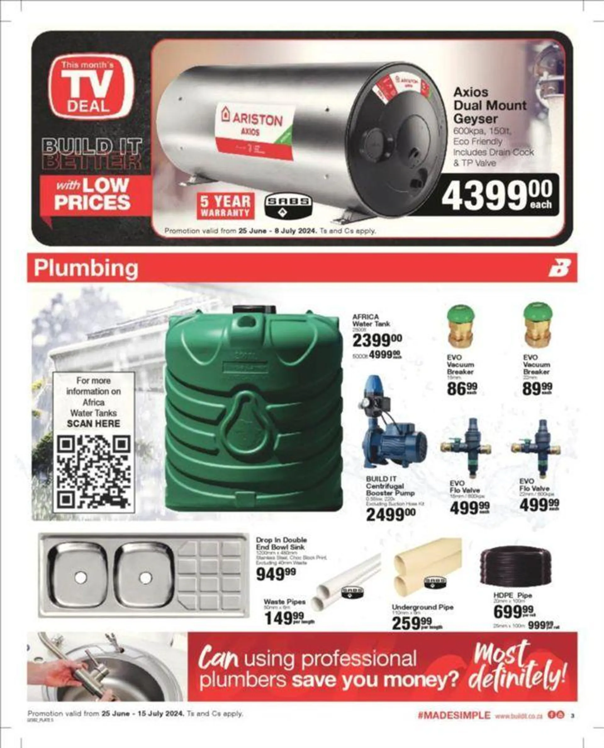 Build It Specials from 25 June to 15 July 2024 - Catalogue Page 3