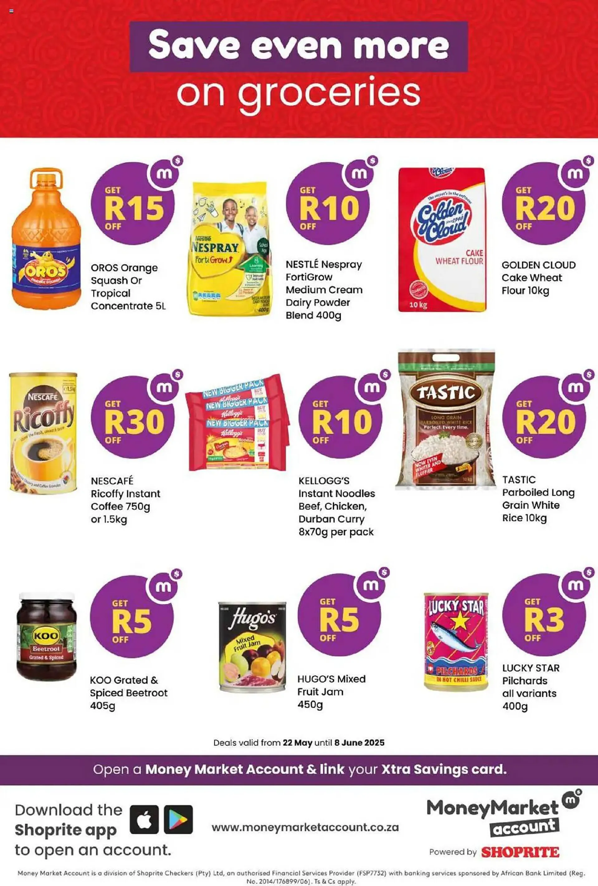 Shoprite catalogue from 22 May to 8 June 2025 - Catalogue Page 1