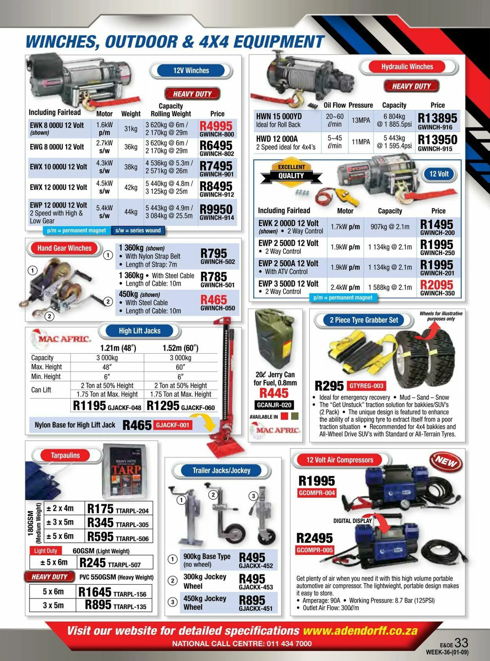 Adendorff Machinery Mart Current catalogue from 2 October to 16 October 2024 - Catalogue Page 35