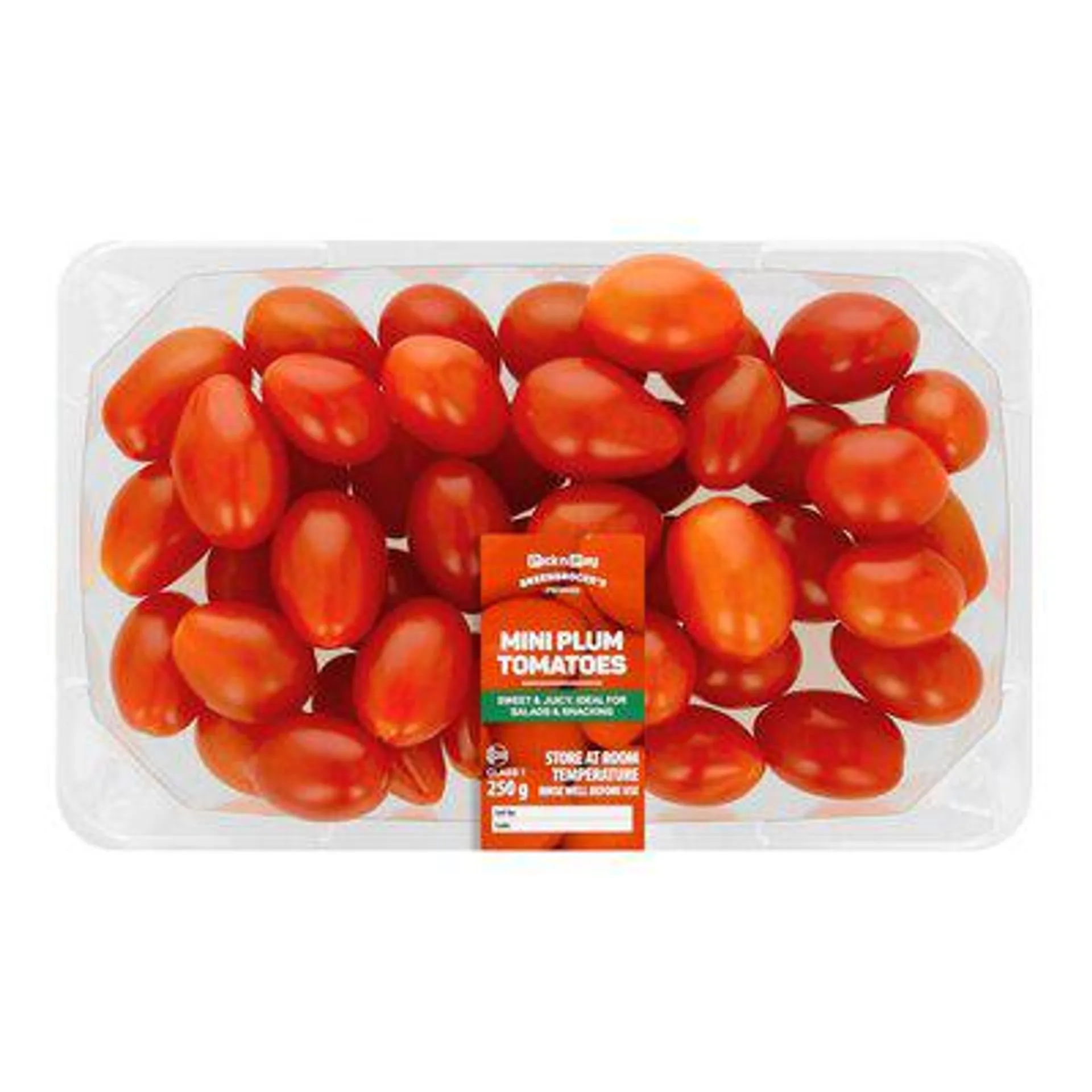 PnP Mini Plum Tomatoes 250g