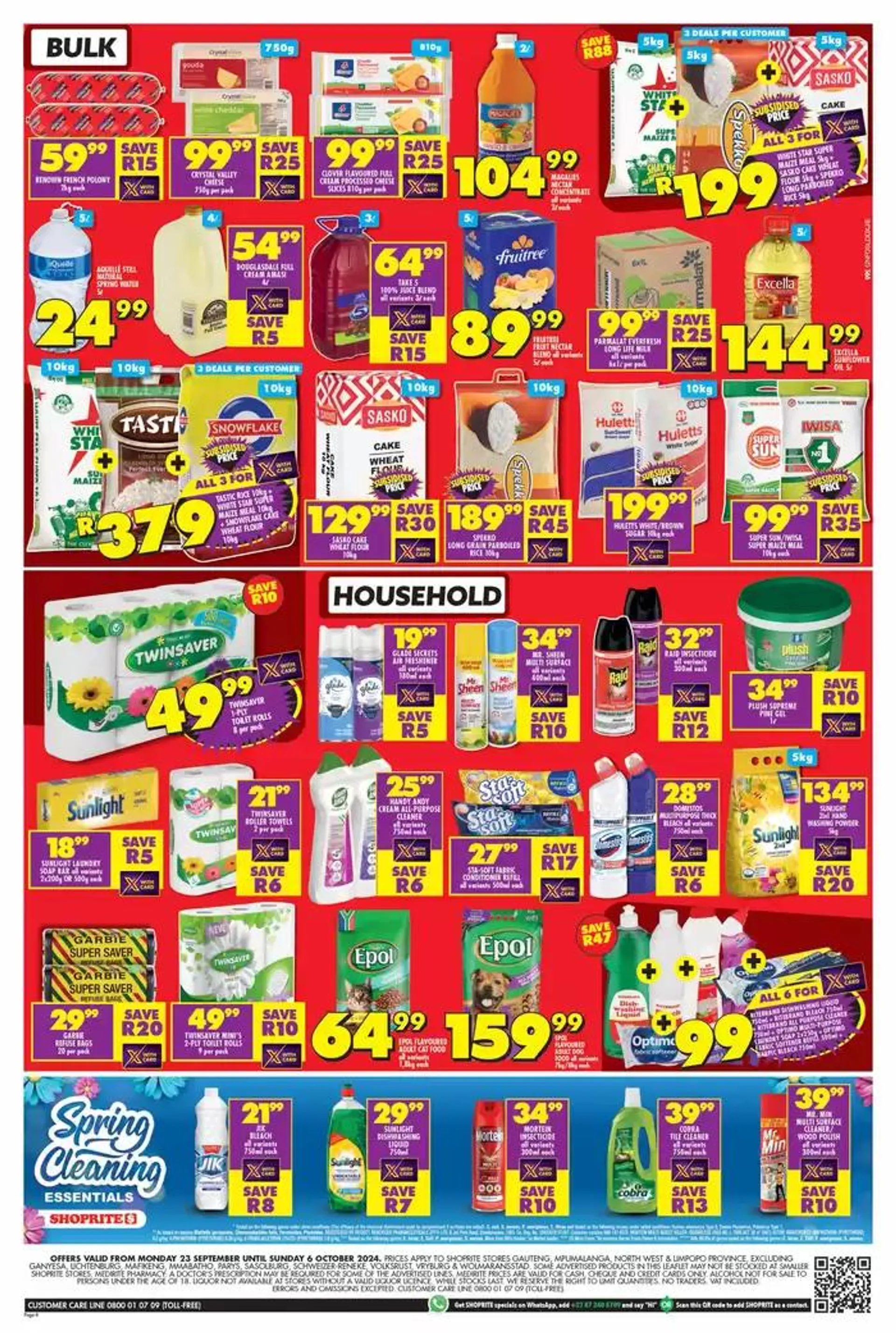 Shoprite Promise Gauteng from 24 September to 6 October 2024 - Catalogue Page 8