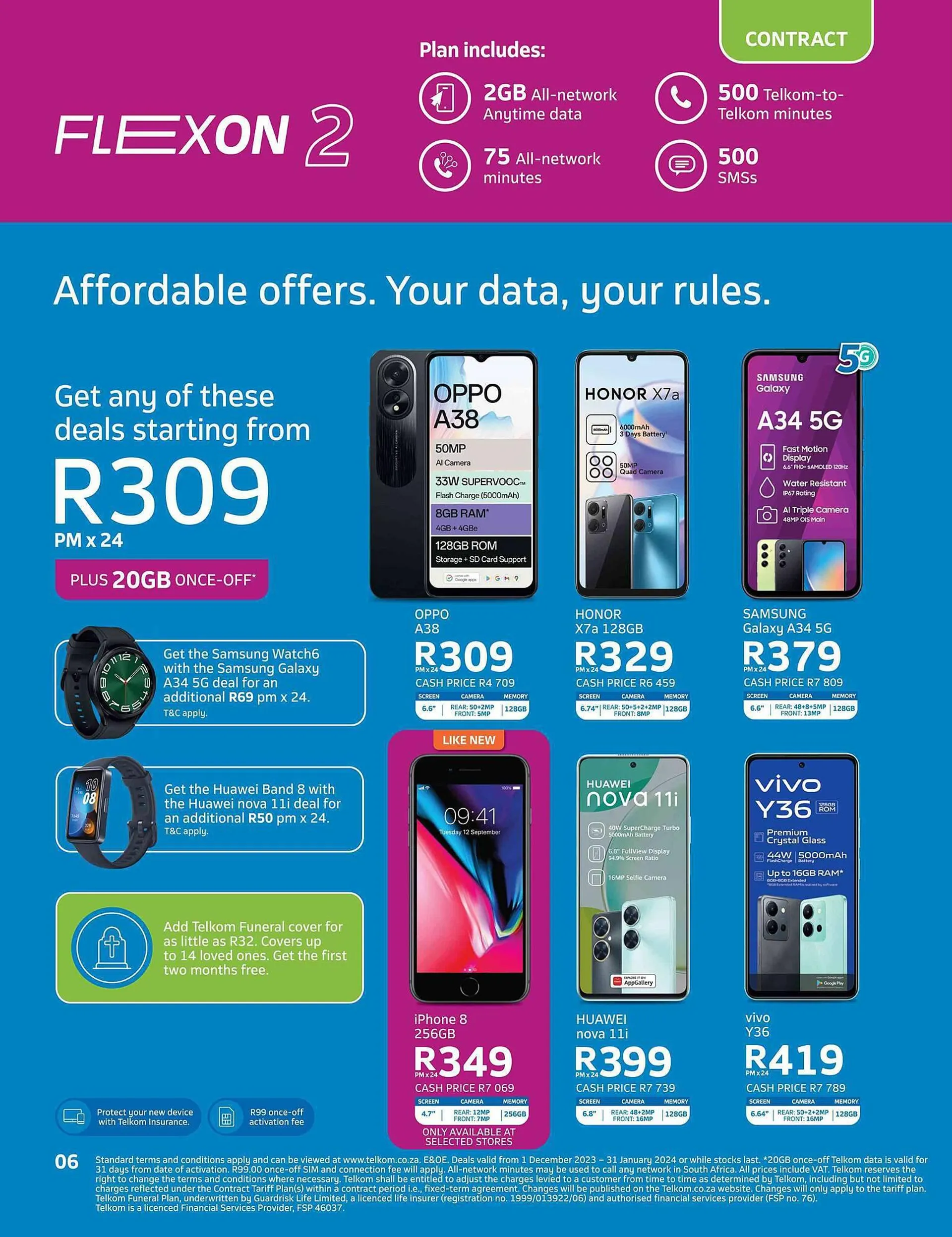 Telkom catalogue from 1 December to 31 January 2024 - Catalogue Page 6