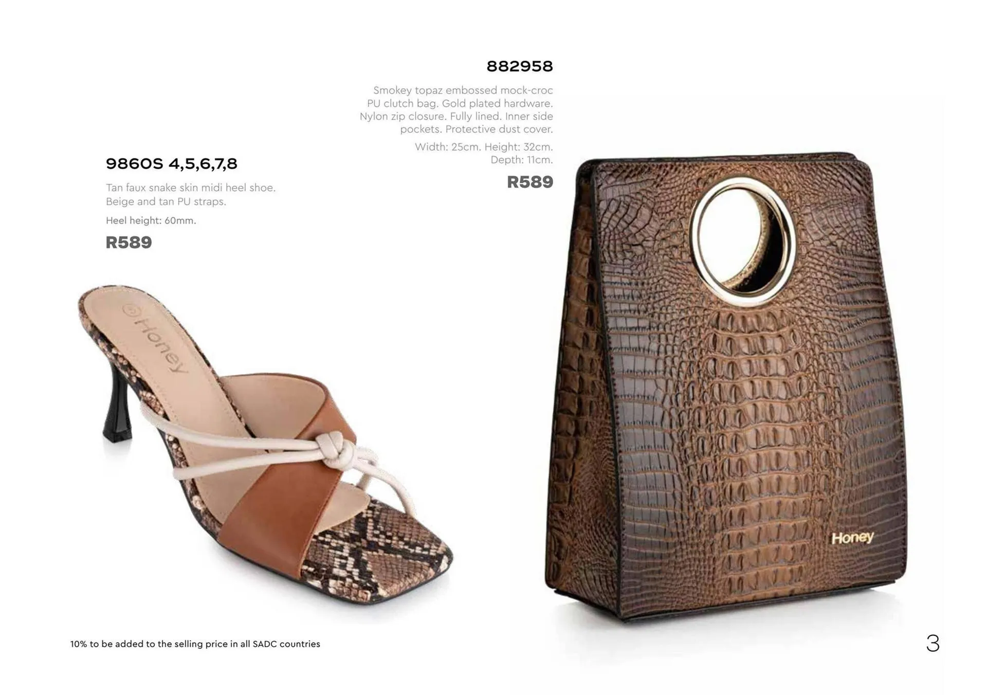 Honey Fashion Accessories catalogue from 23 July to 5 August 2025 - Catalogue Page 1