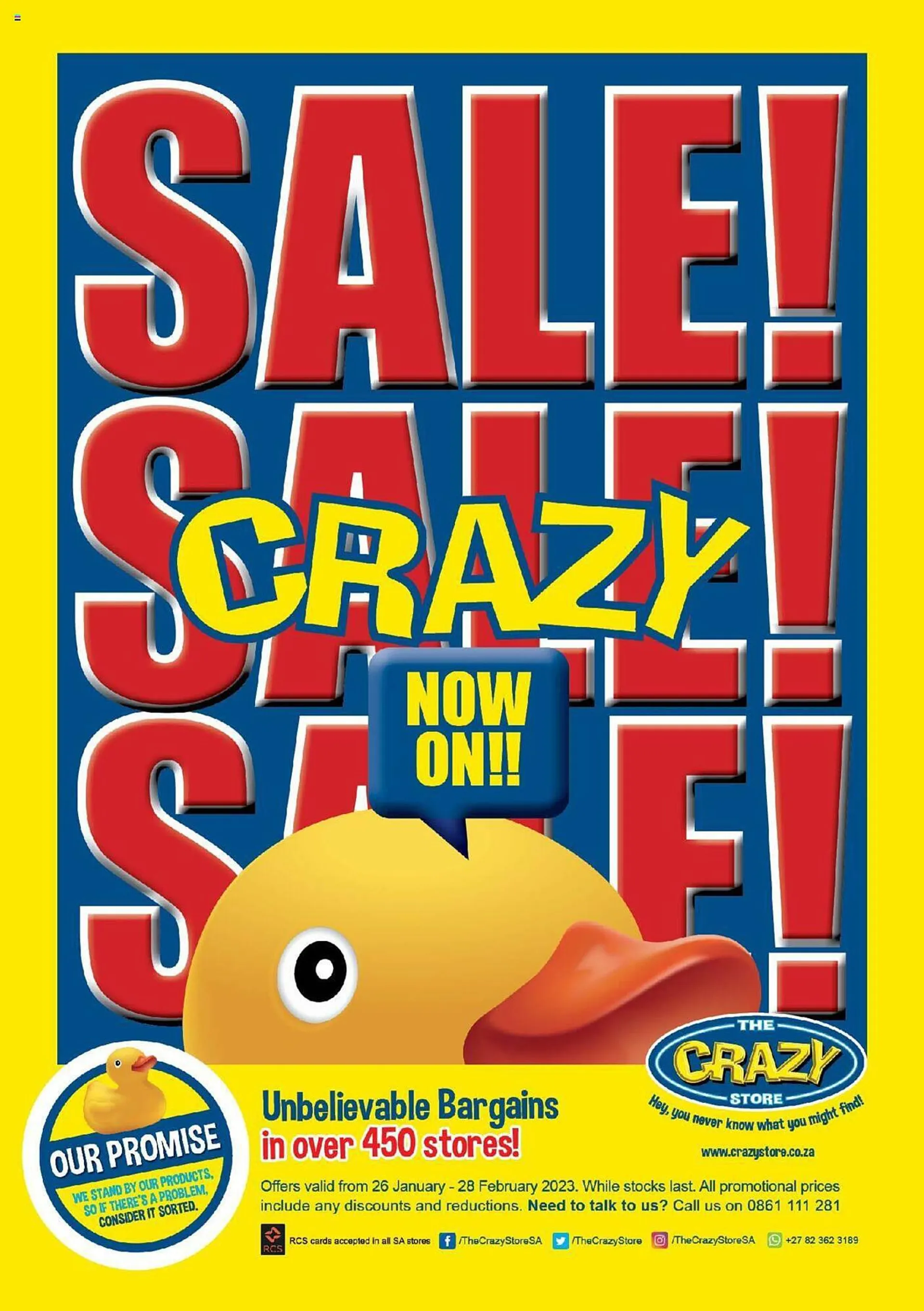 The Crazy Store catalogue - 1