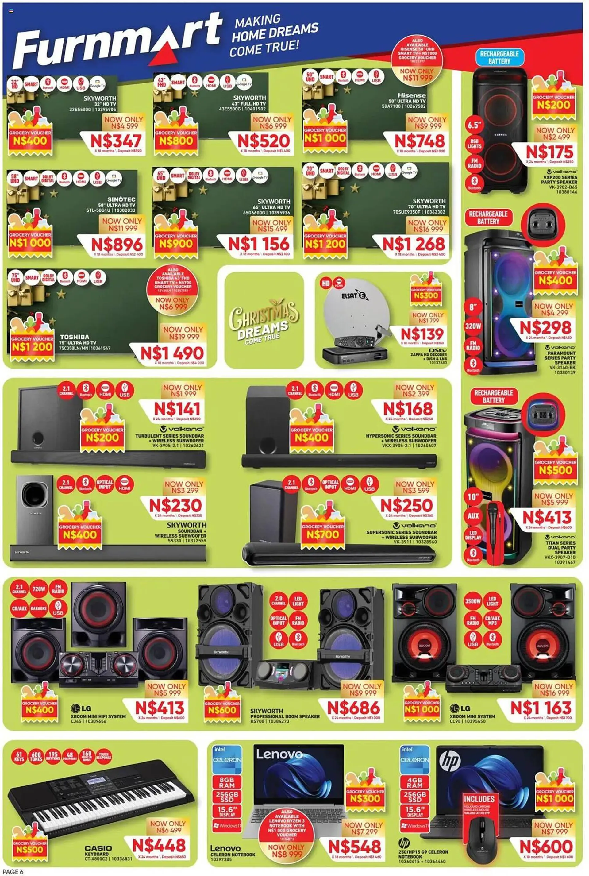 Furnmart catalogue from 5 December to 31 December 2024 - Catalogue Page 6