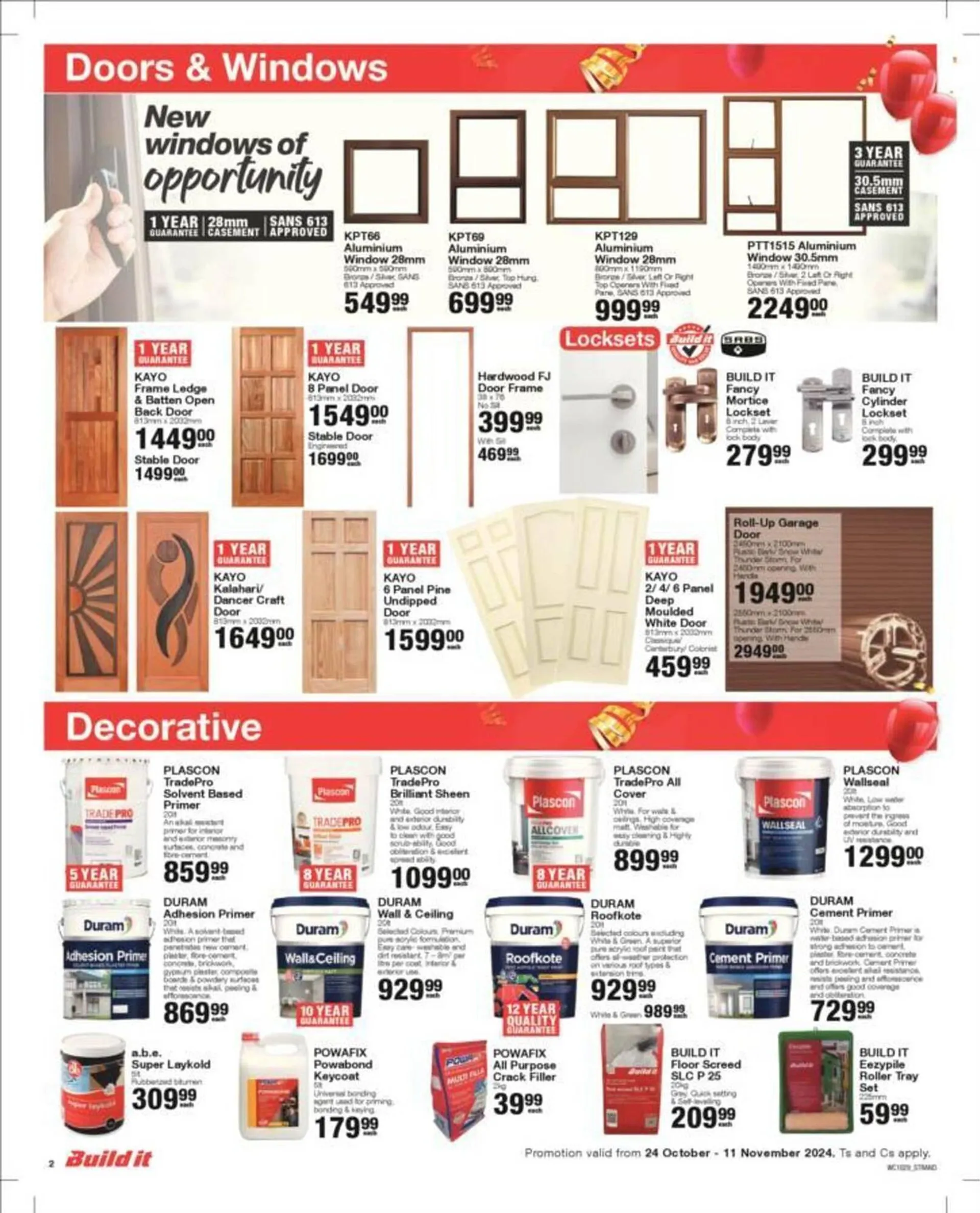 Build It catalogue from 28 October to 11 November 2024 - Catalogue Page 2