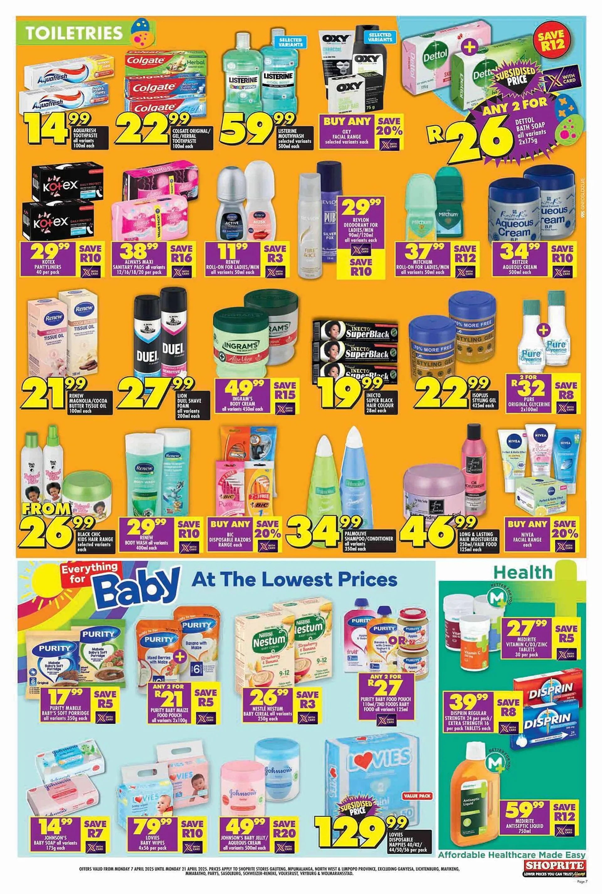 Shoprite catalogue from 7 April to 21 April 2025 - Catalogue Page 3