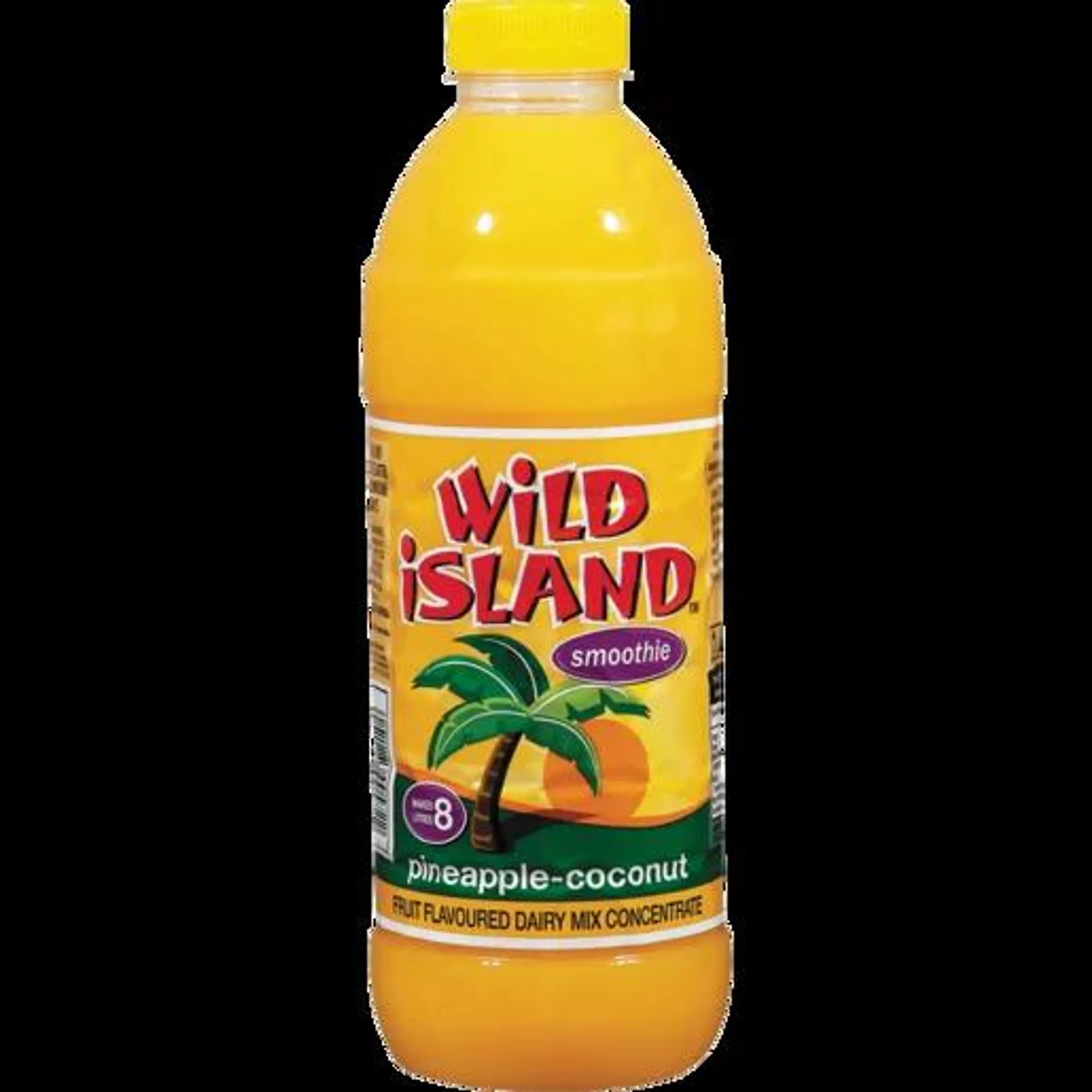 Wild Island Smoothie Pineapple & Coconut Concentrated Dairy Blend 1L