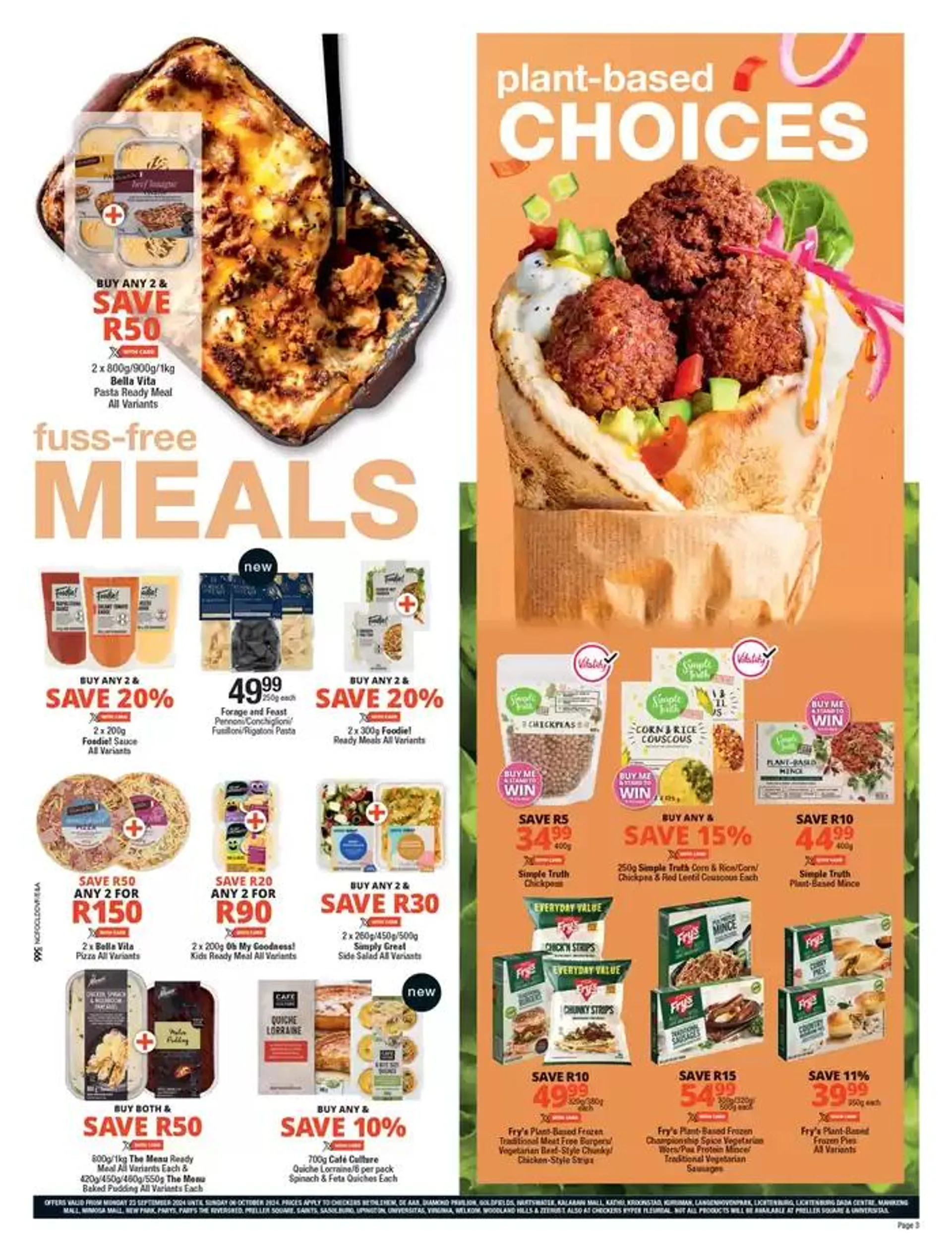 Checkers weekly specials from 23 September to 6 October 2024 - Catalogue Page 3