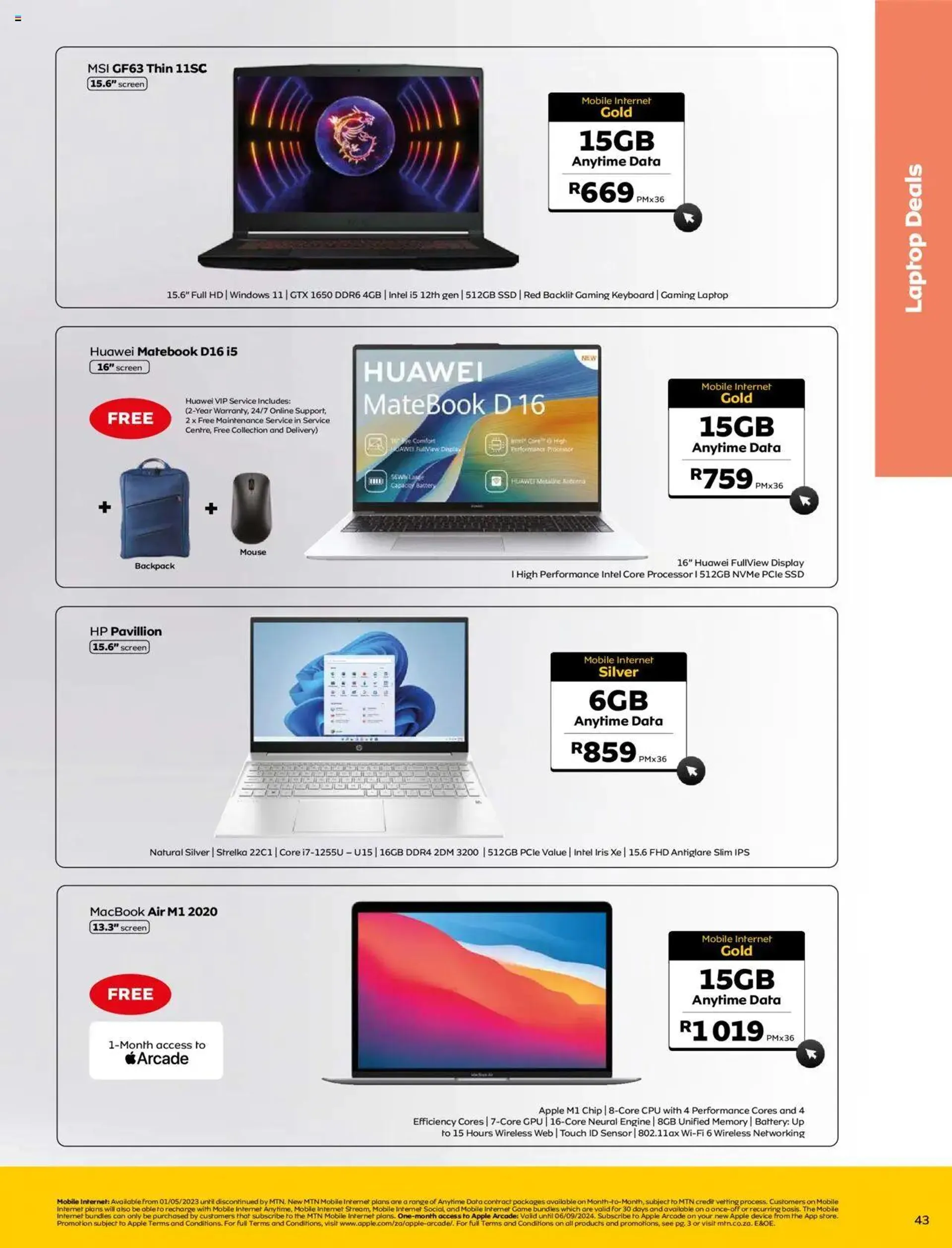 MTN Deals from 1 August to 6 September 2024 - Catalogue Page 45