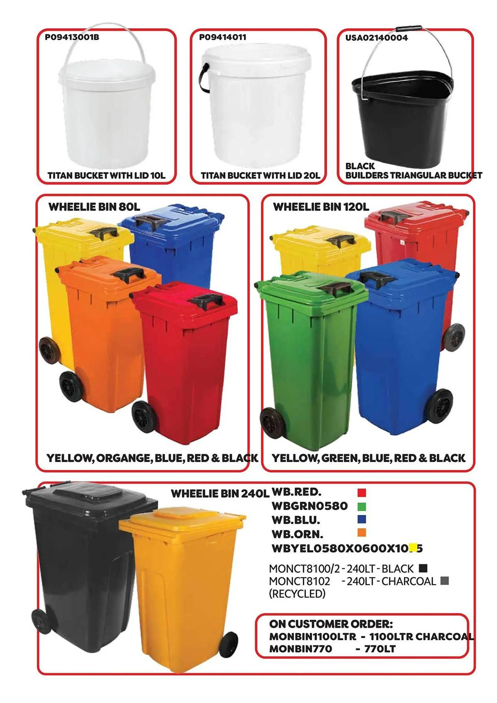 Mambo's Plastics Warehouse catalogue from 13 November to 13 November 2025 - Catalogue Page 77