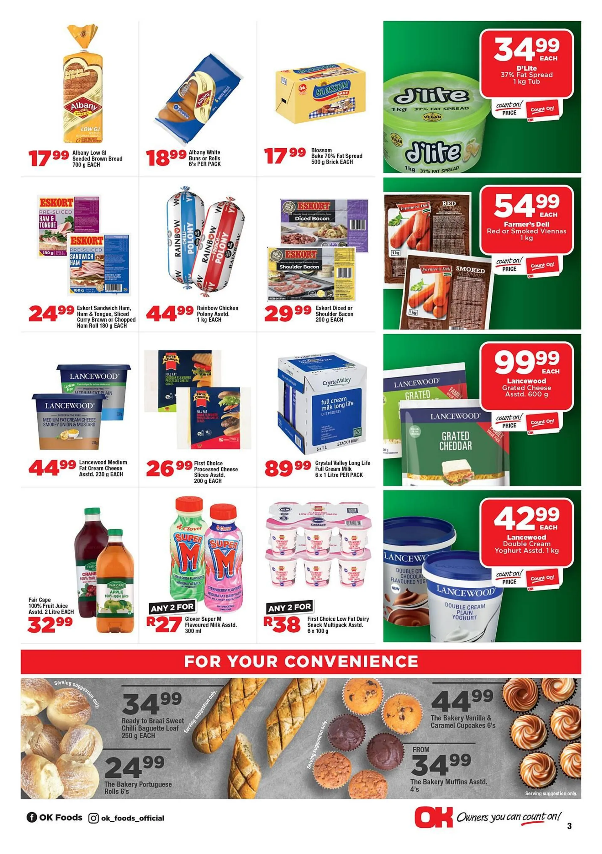 OK Foods catalogue from 7 May to 18 May 2025 - Catalogue Page 1