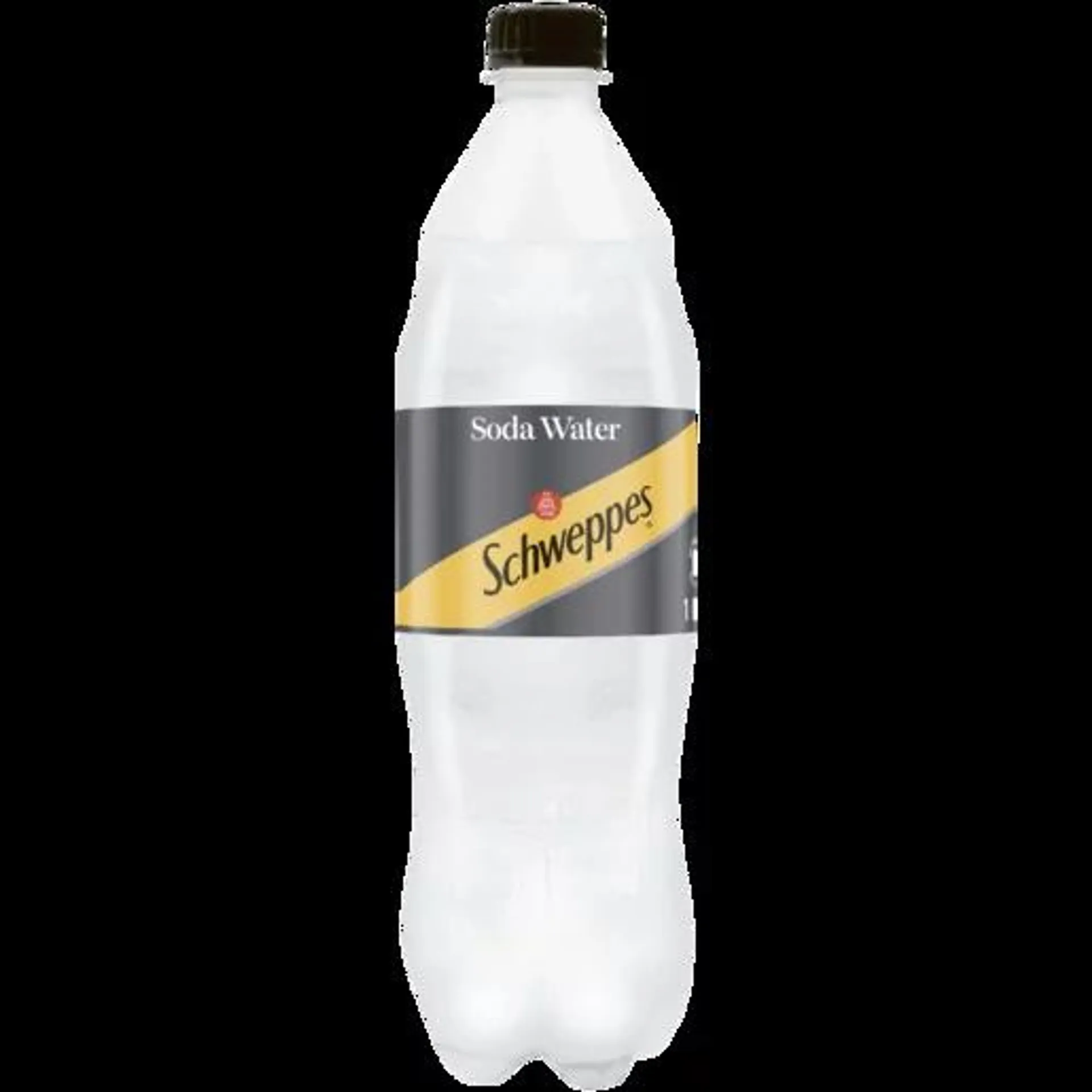 Schweppes Soda Water Soft Drink Bottle 1L