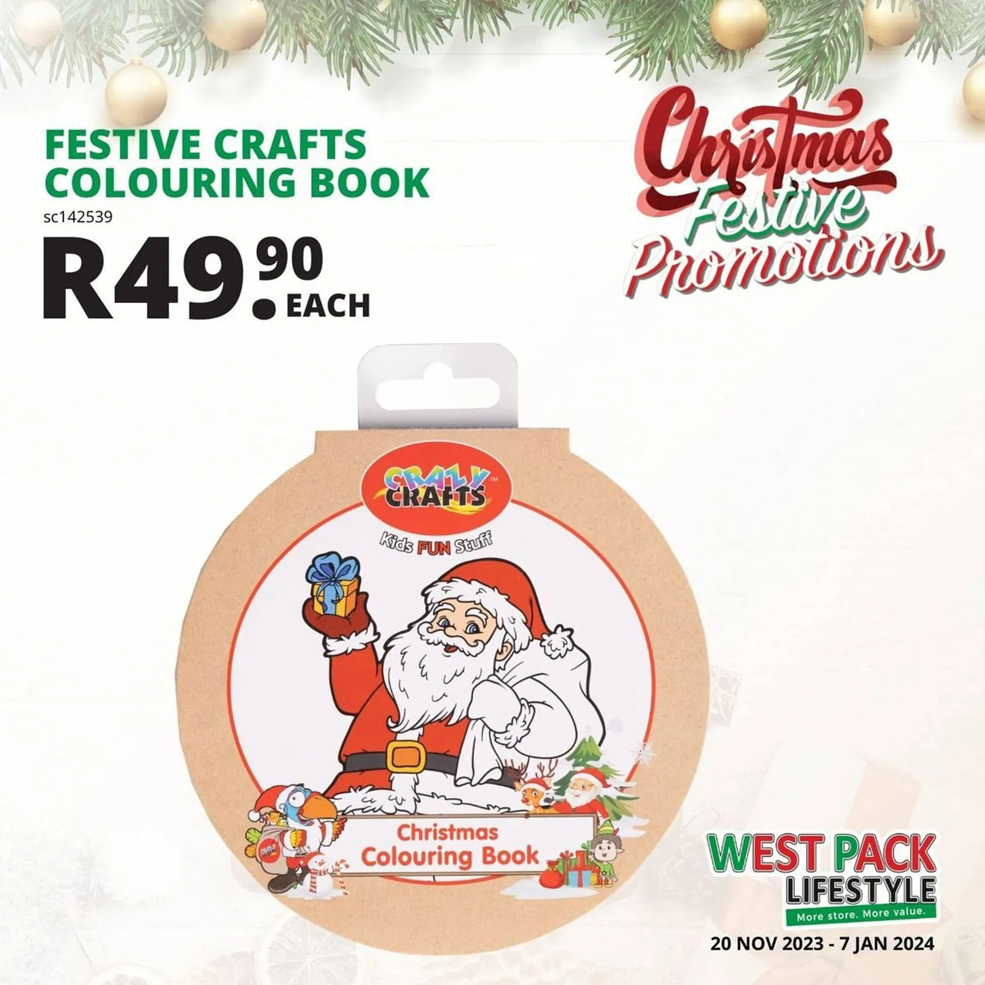 West Pack Lifestyle catalogue from 20 November to 7 January 2024 - Catalogue Page 4