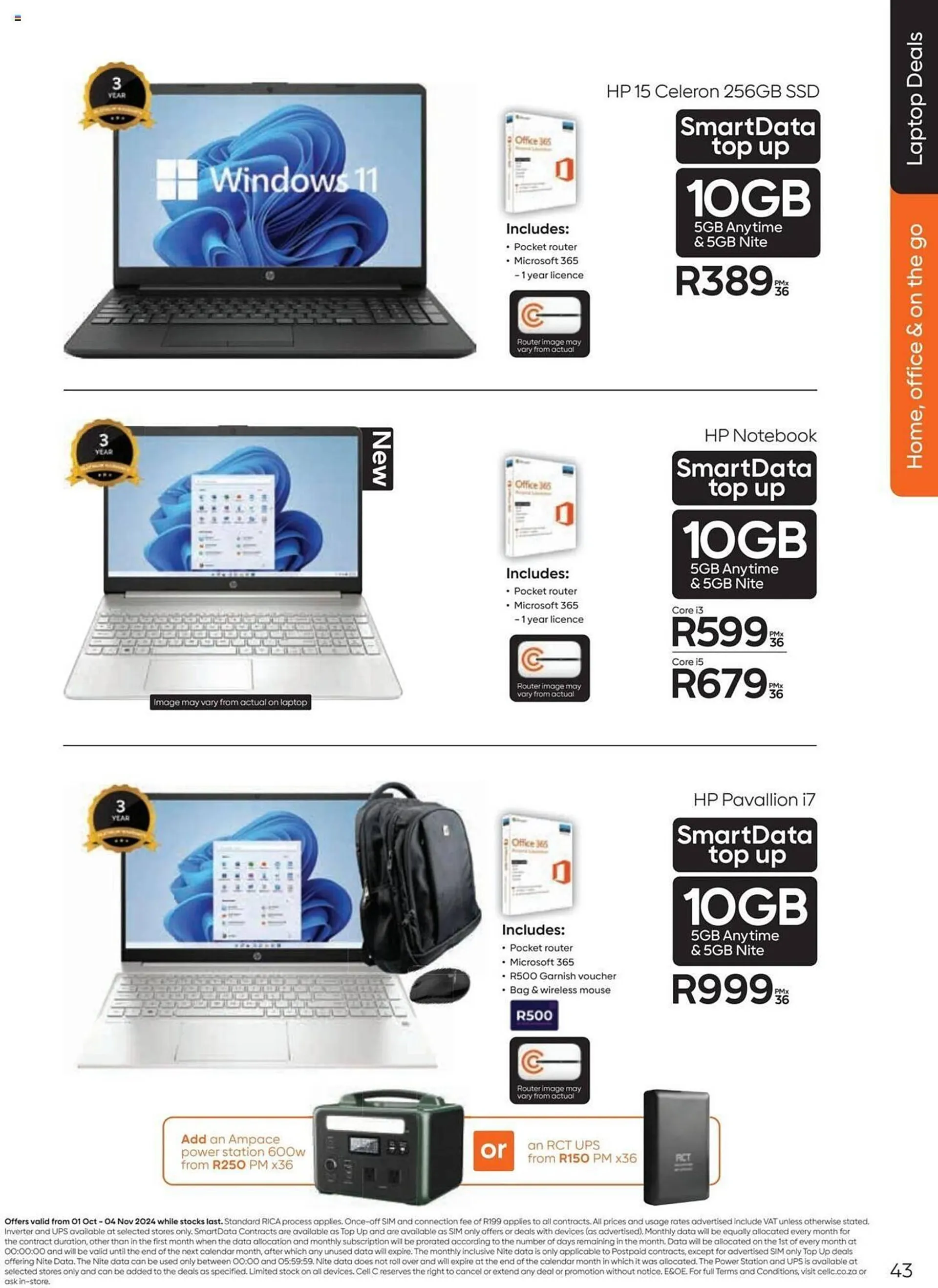 Cell C catalogue from 1 October to 4 November 2024 - Catalogue Page 43