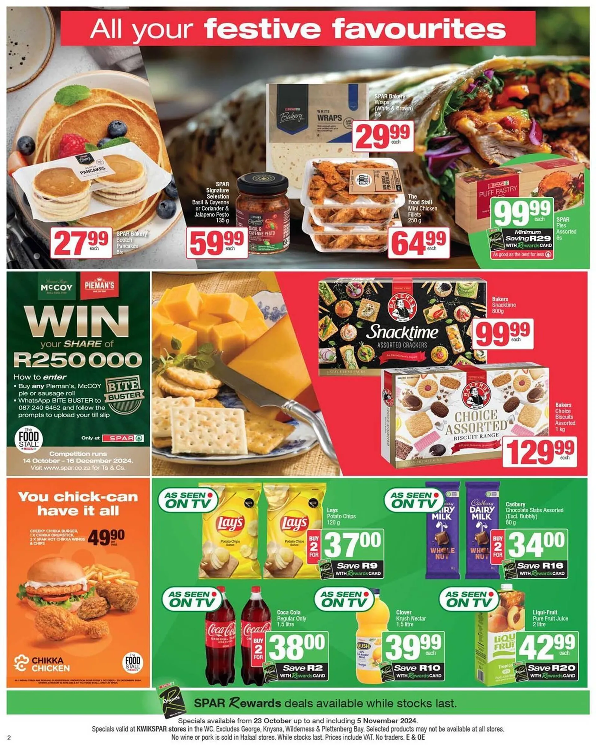 KwikSpar catalogue from 23 October to 5 November 2024 - Catalogue Page 2