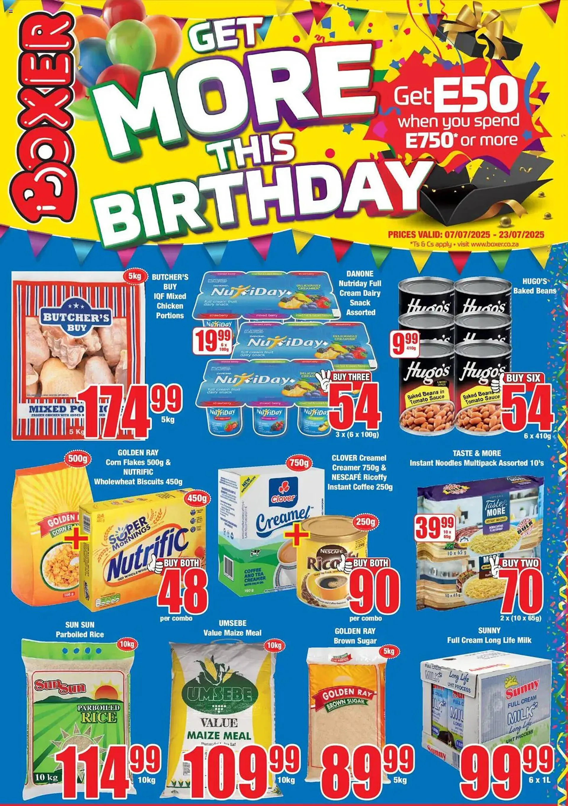 Boxer catalogue from 7 July to 23 July 2025 - Catalogue Page 1