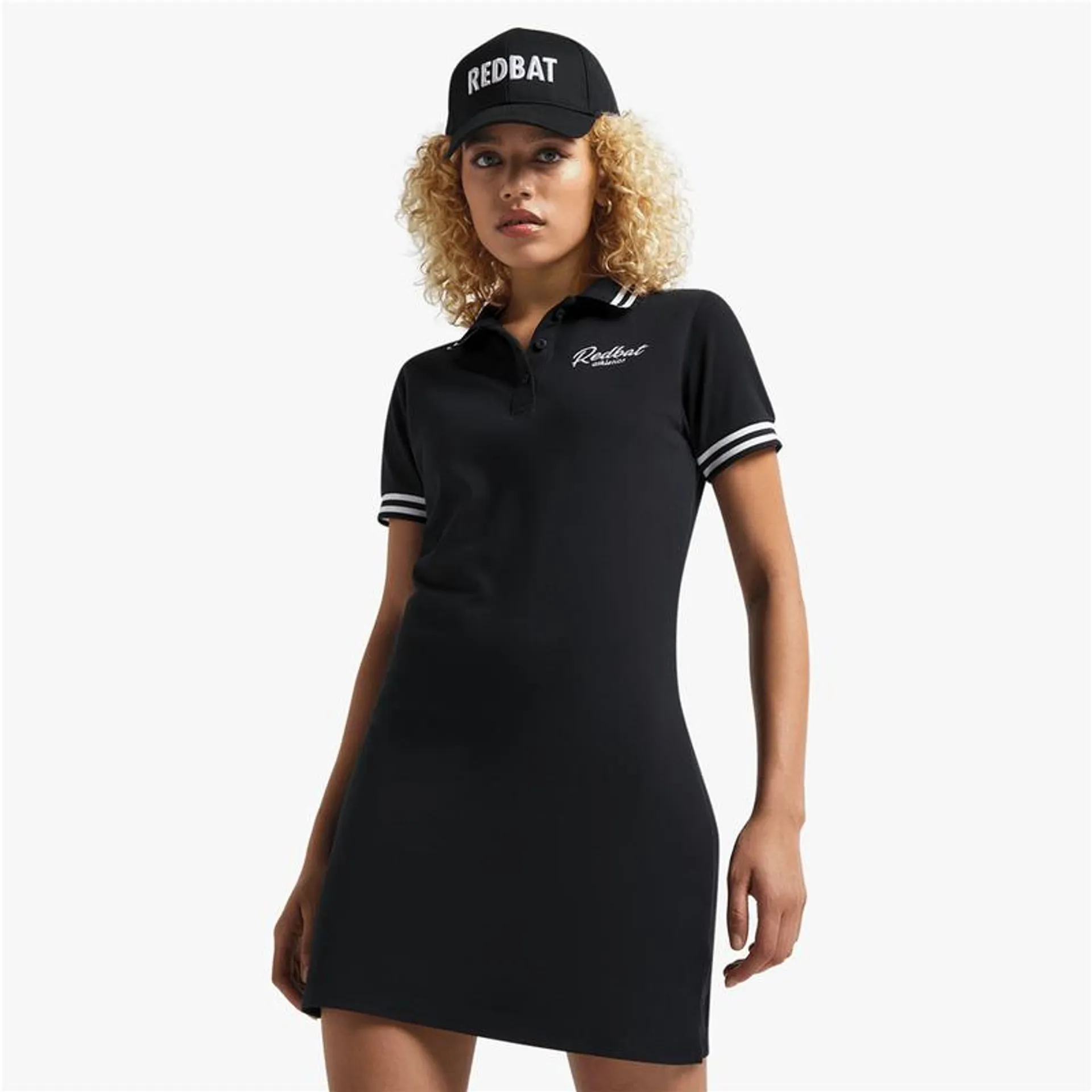 Redbat Athletics Women's Black T-Shirt Dress