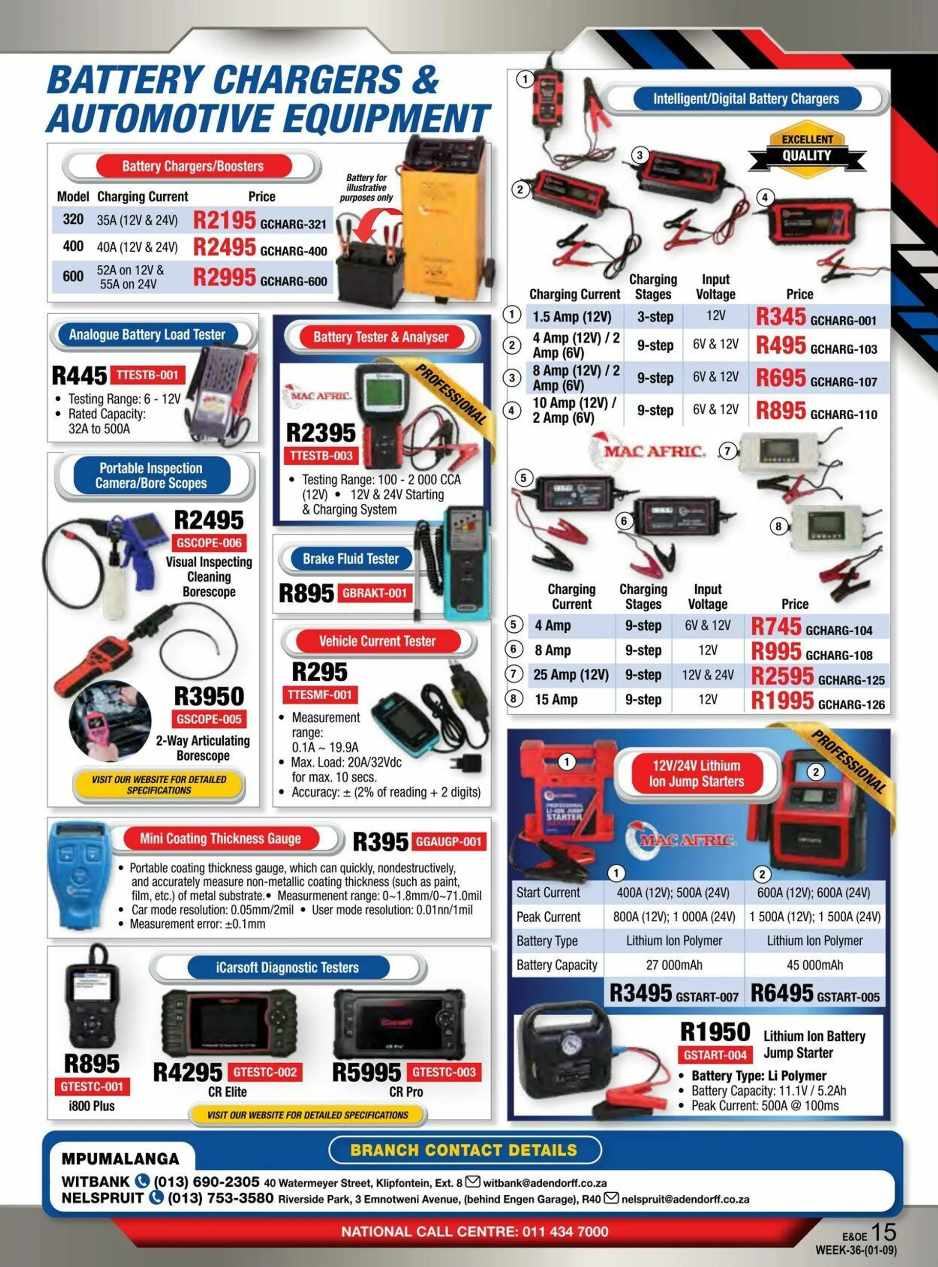 Adendorff Machinery Mart Current catalogue from 2 October to 16 October 2024 - Catalogue Page 17