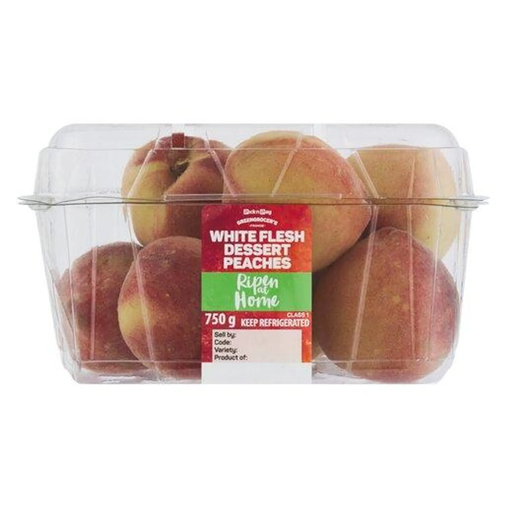 PnP Ripen At Home White Flesh Dessert Peaches 750g