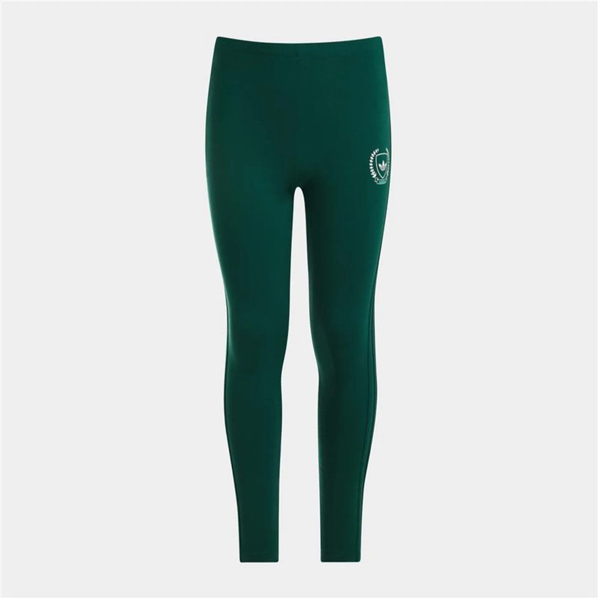 adidas Originals Girls Youth Collegiate Green Tights