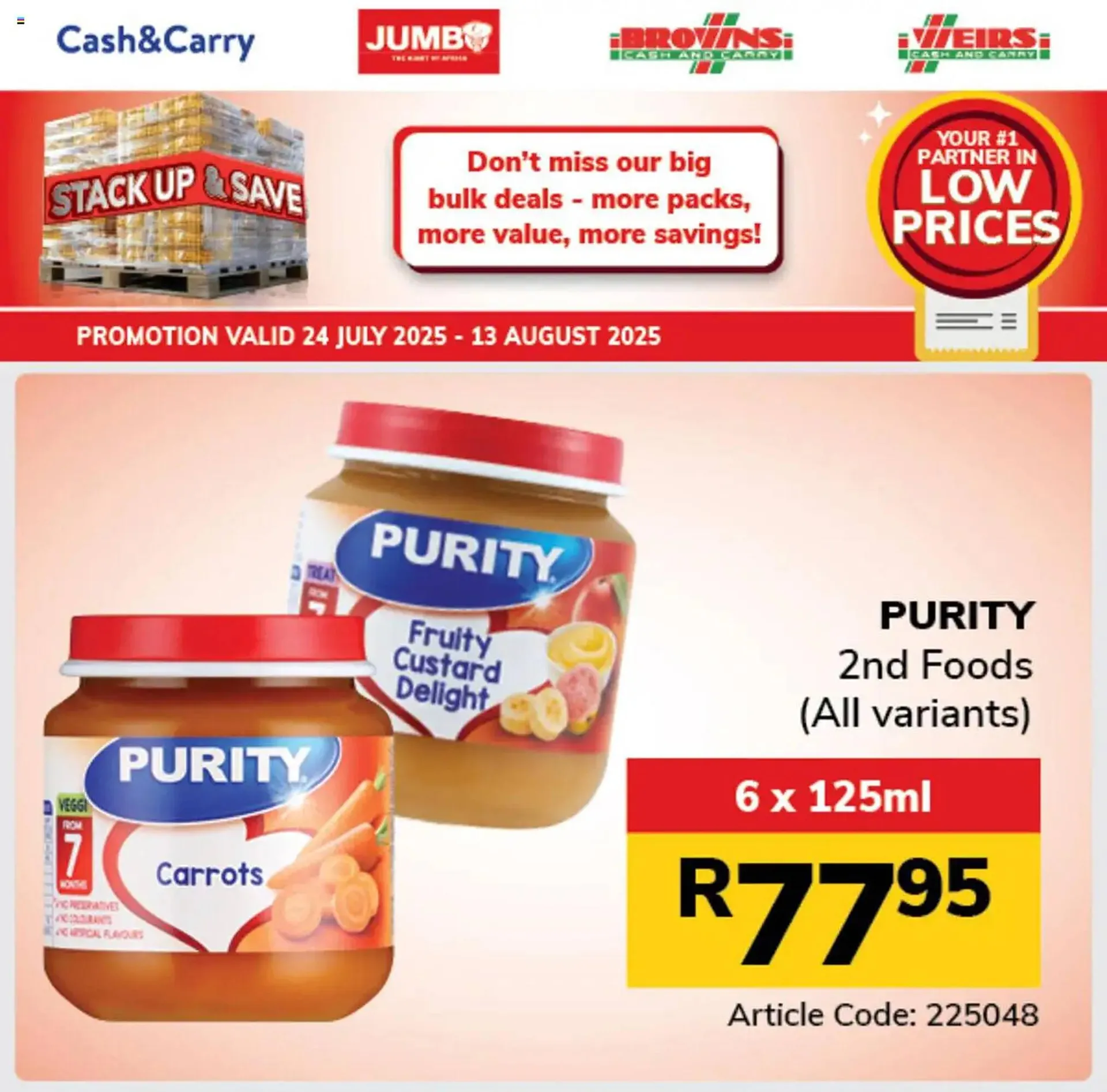 Jumbo catalogue from 24 July to 13 August 2025 - Catalogue Page 1