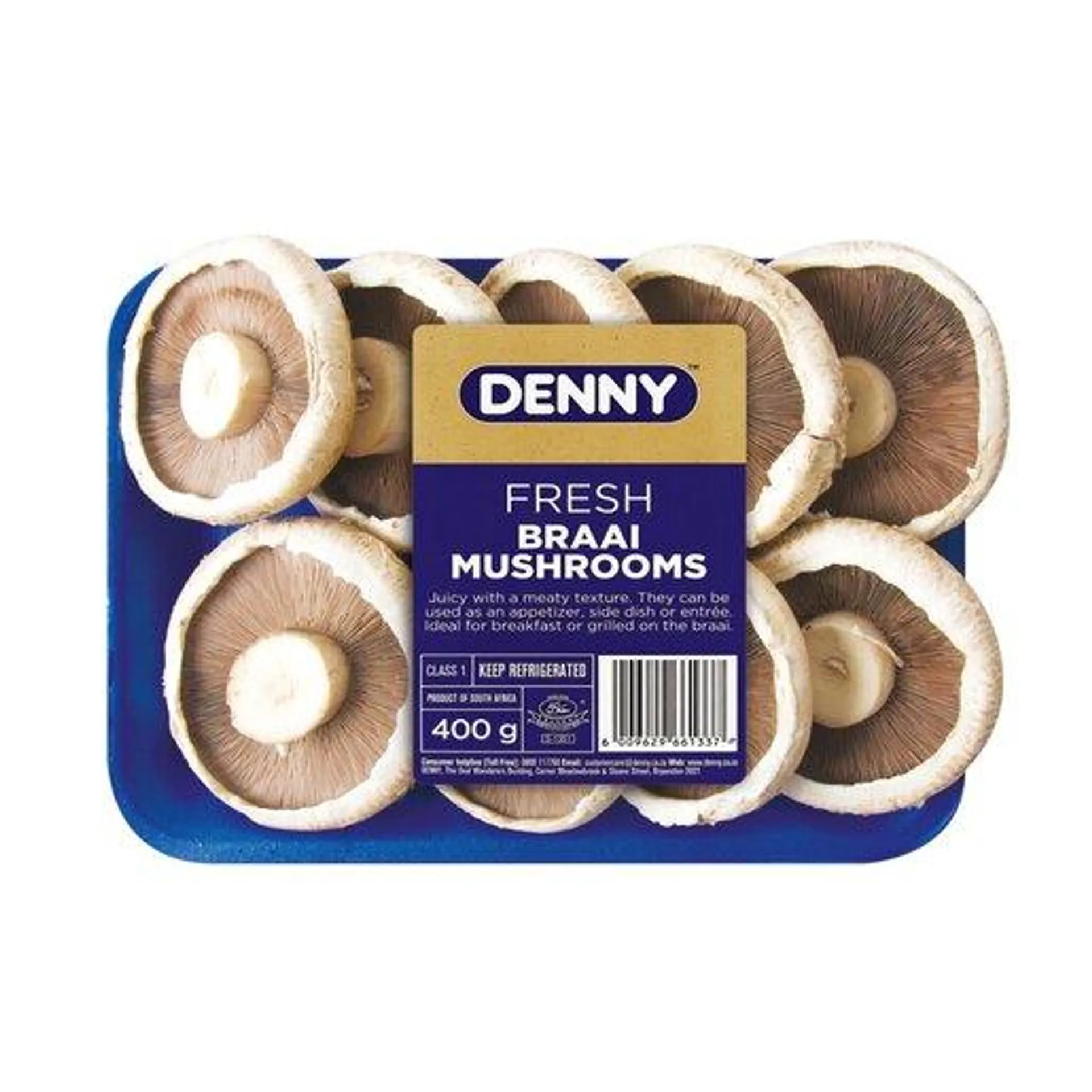 Denny Braai Mushrooms 1ea