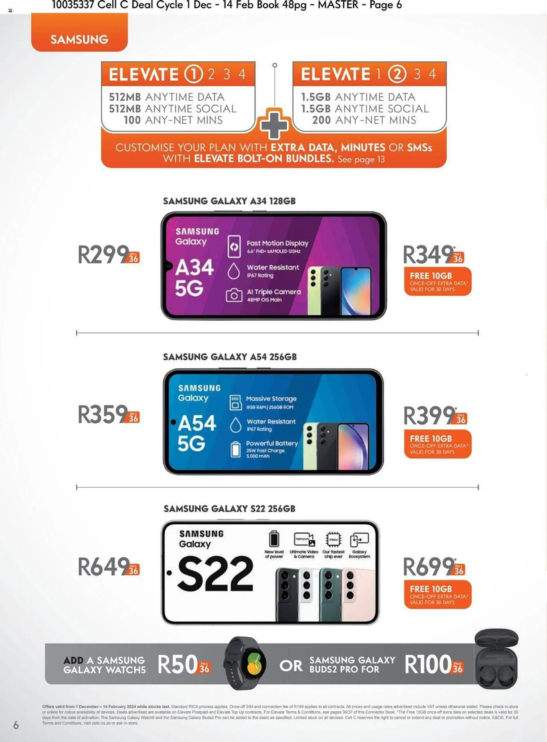 Cell C catalogue from 1 December to 14 February 2024 - Catalogue Page 6