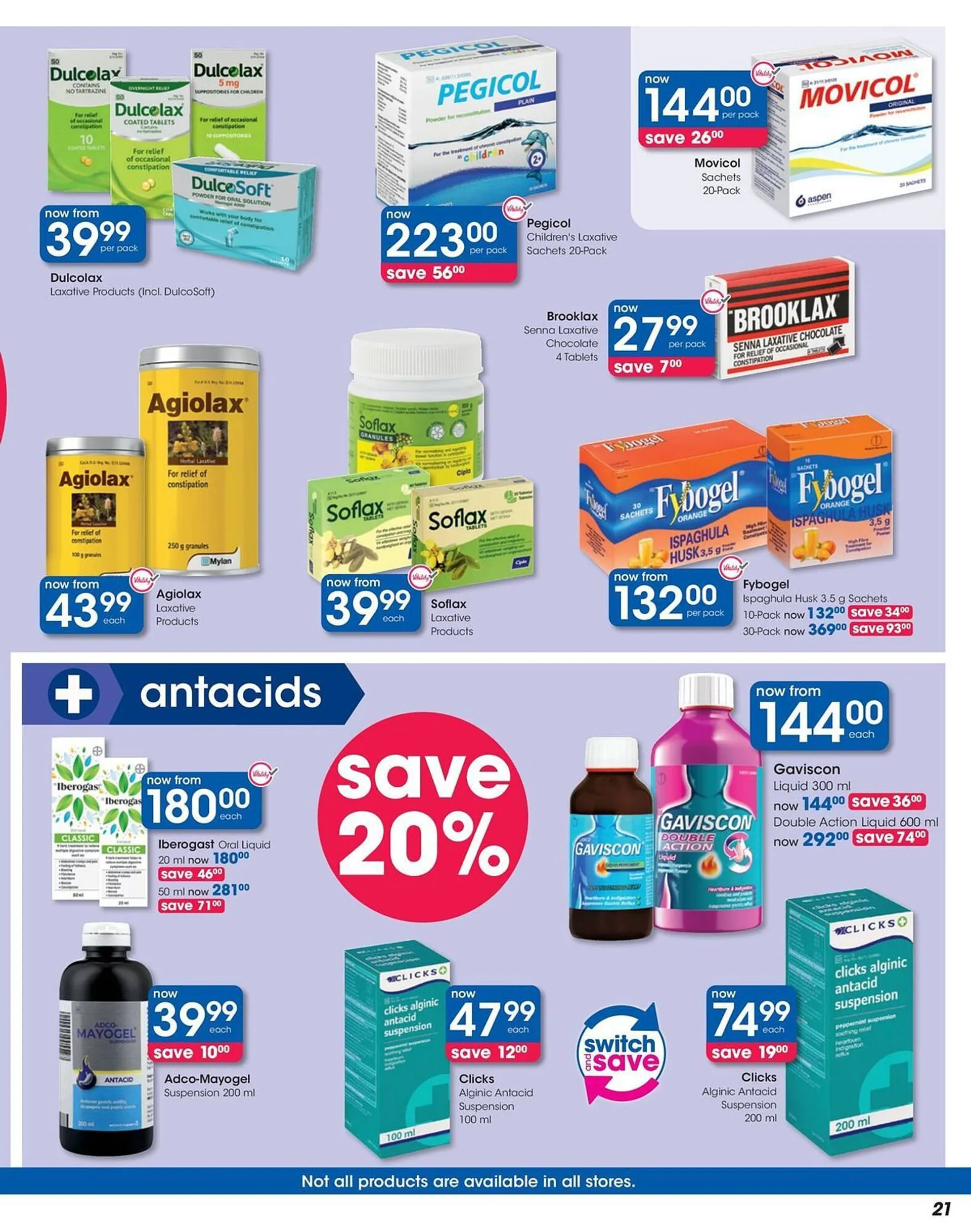 Clicks catalogue from 17 October to 13 November 2024 - Catalogue Page 21