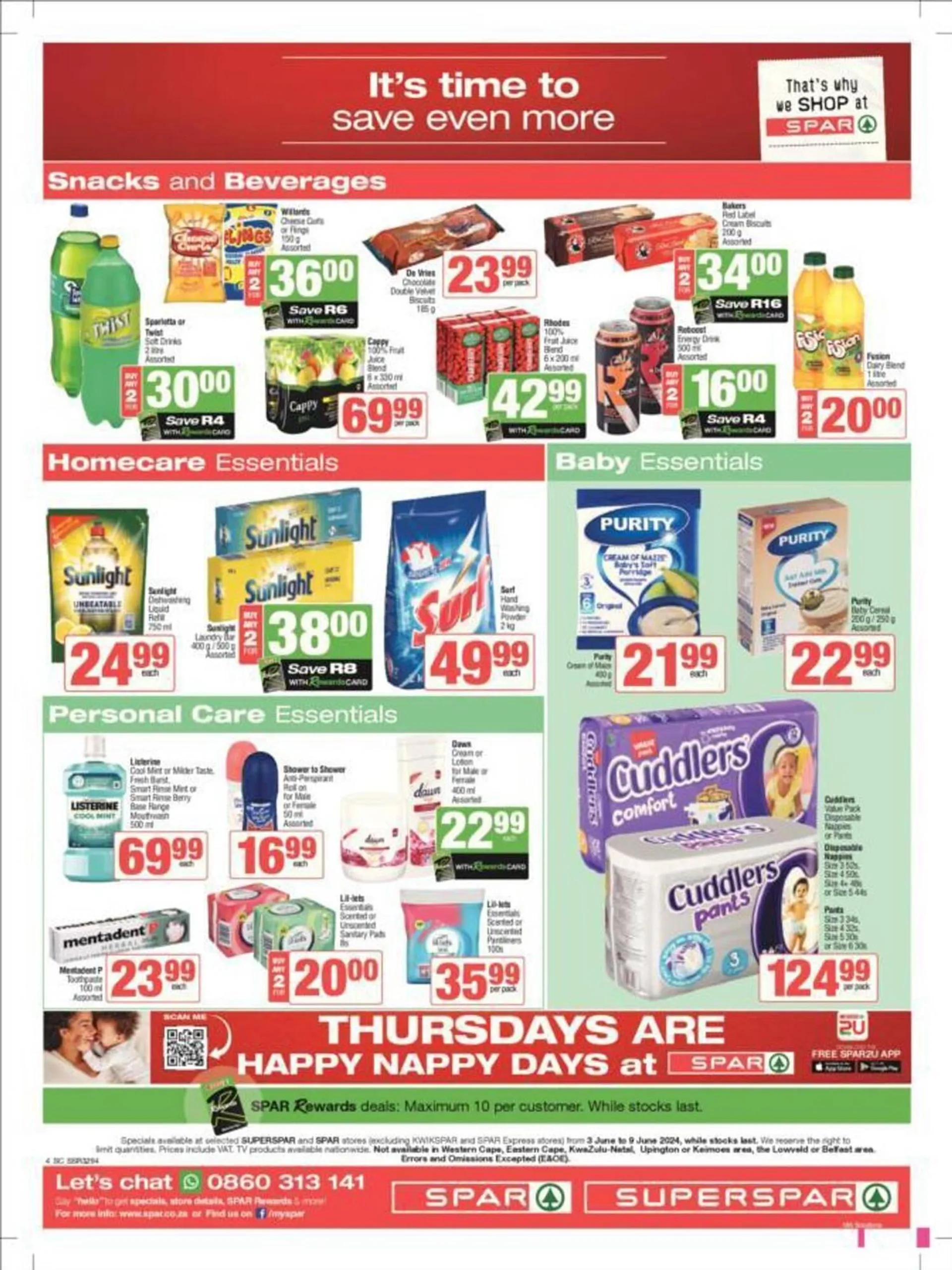 Spar catalogue from 3 June to 9 June 2024 - Catalogue Page 4